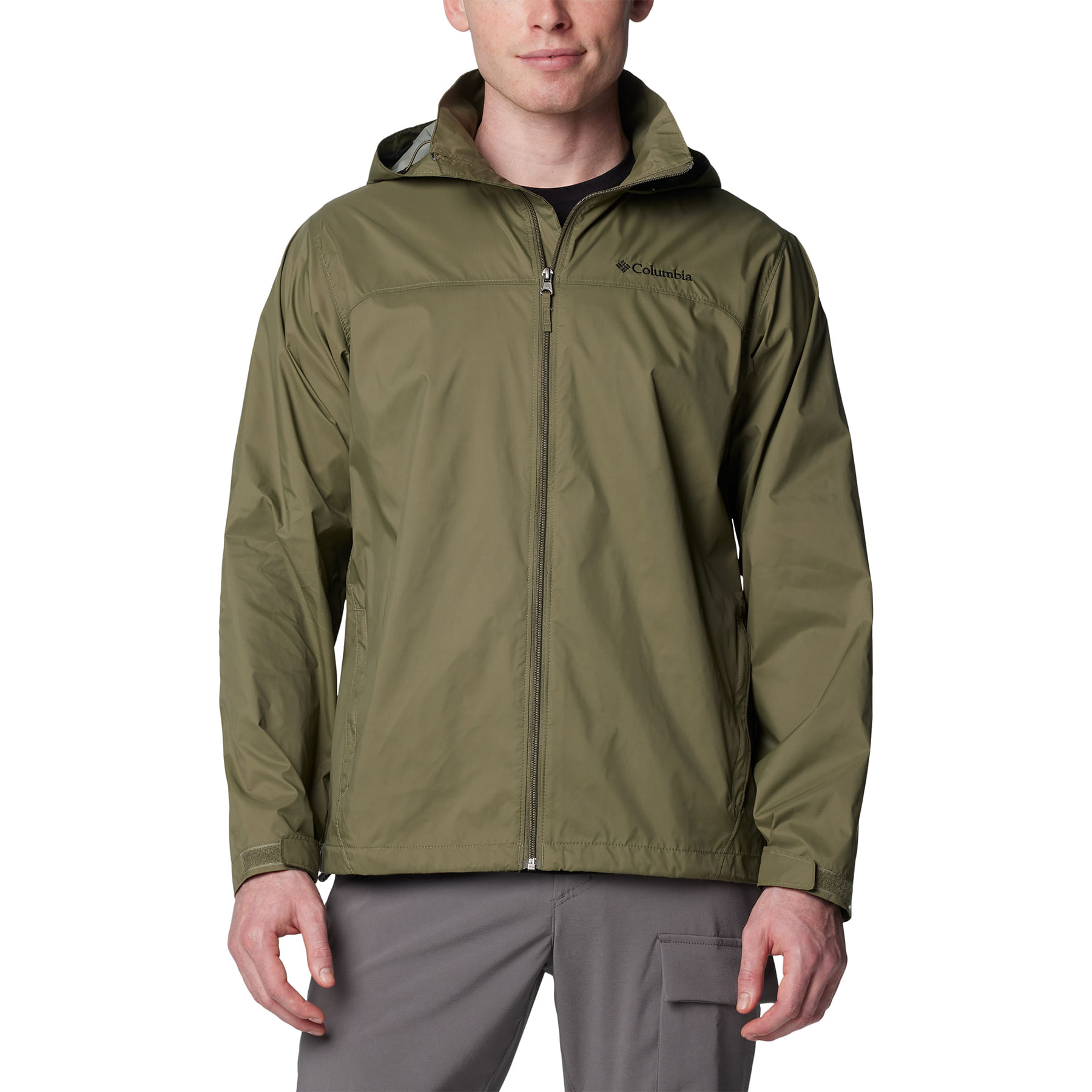 COLUMS-M-S-GLENNAKER-LAKE-II-RAIN-JKT-Stone-Green
