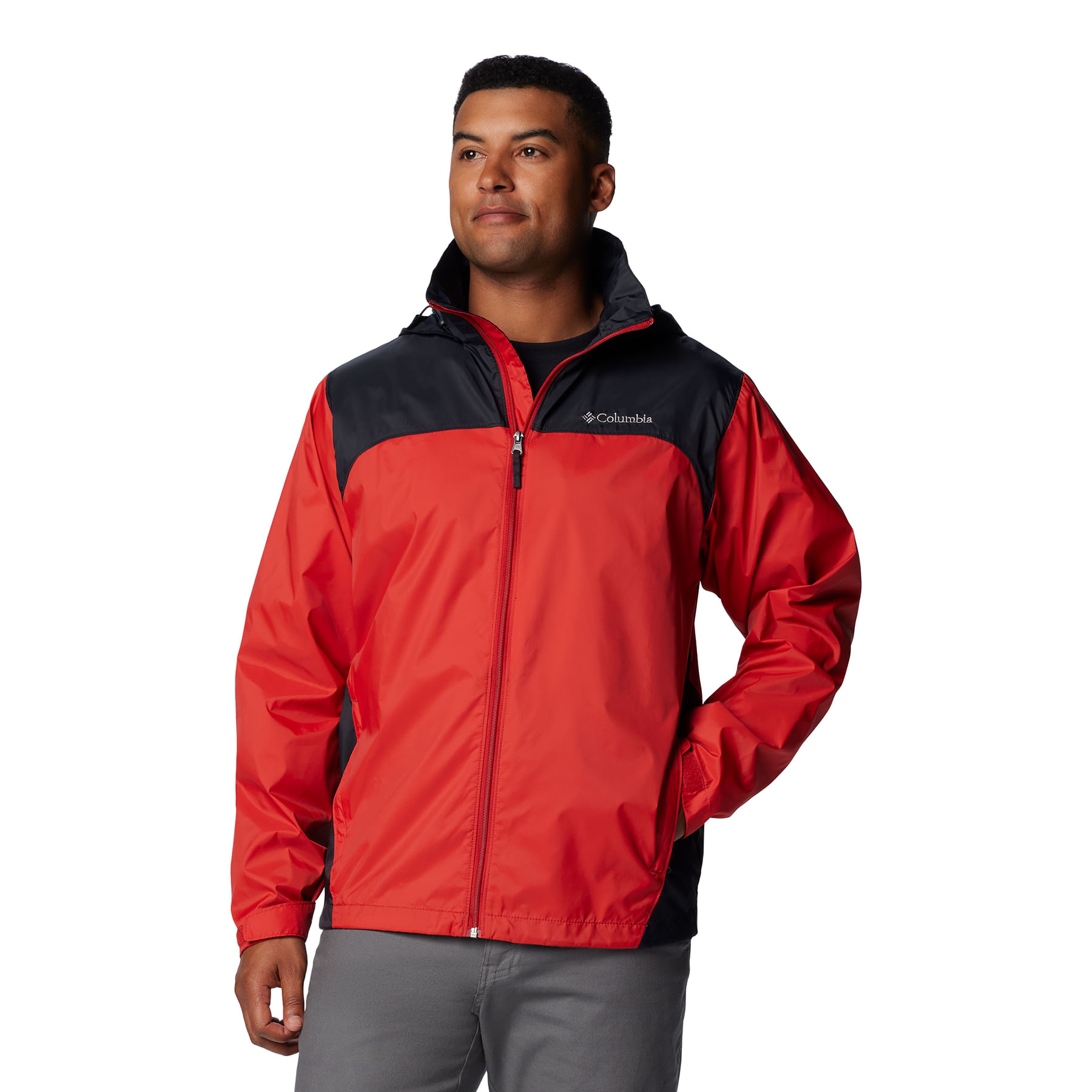 COLUMS-M-S-GLENNAKER-LAKE-II-RAIN-JKT-Sail-Red-Black