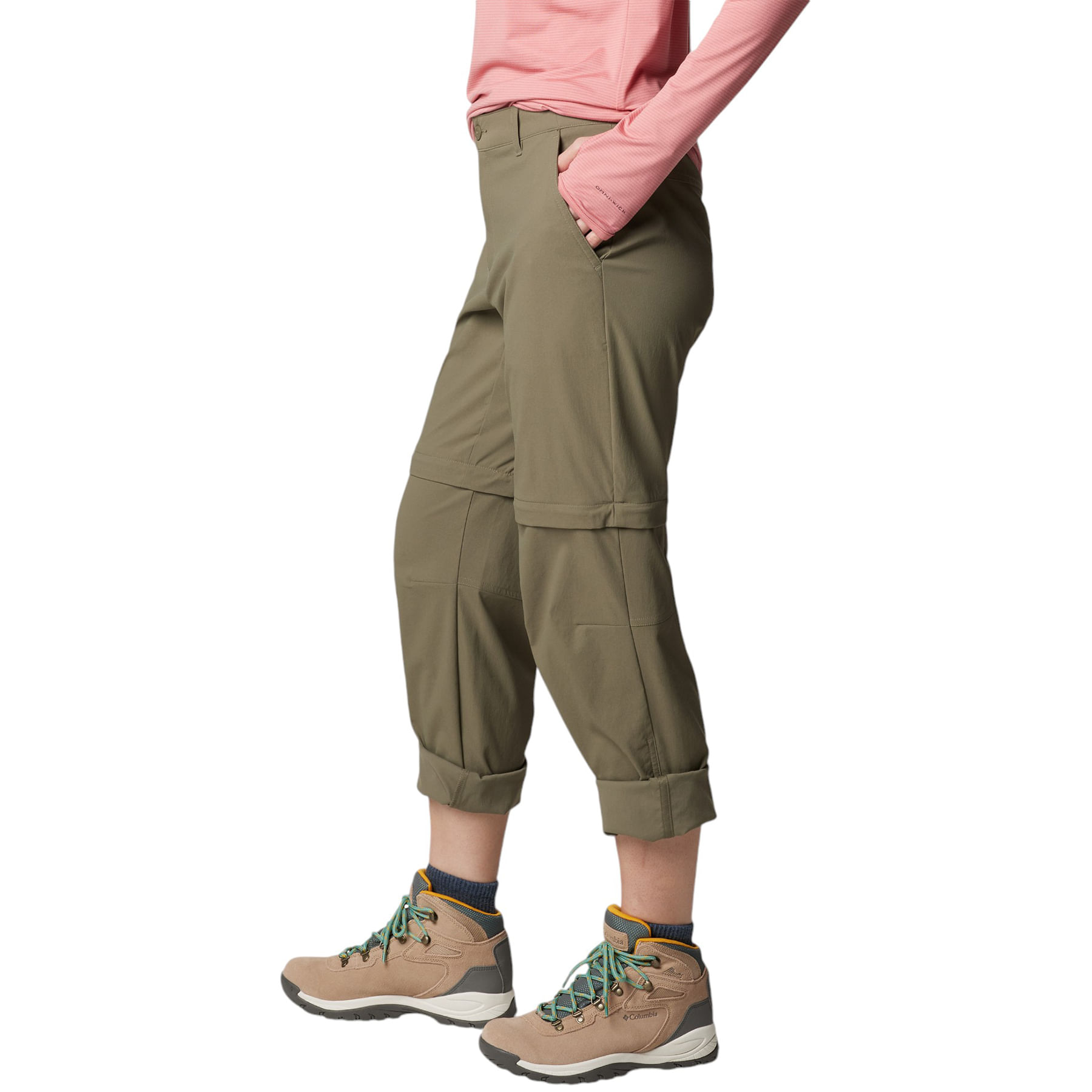 (取寄) コロンビア レディース レスリー フォールズ コンバーチブル パンツ Columbia women Leslie Falls Convertible Pant Stone Green Columbia Leslie Falls Convertible Pant - Women's - Als.com