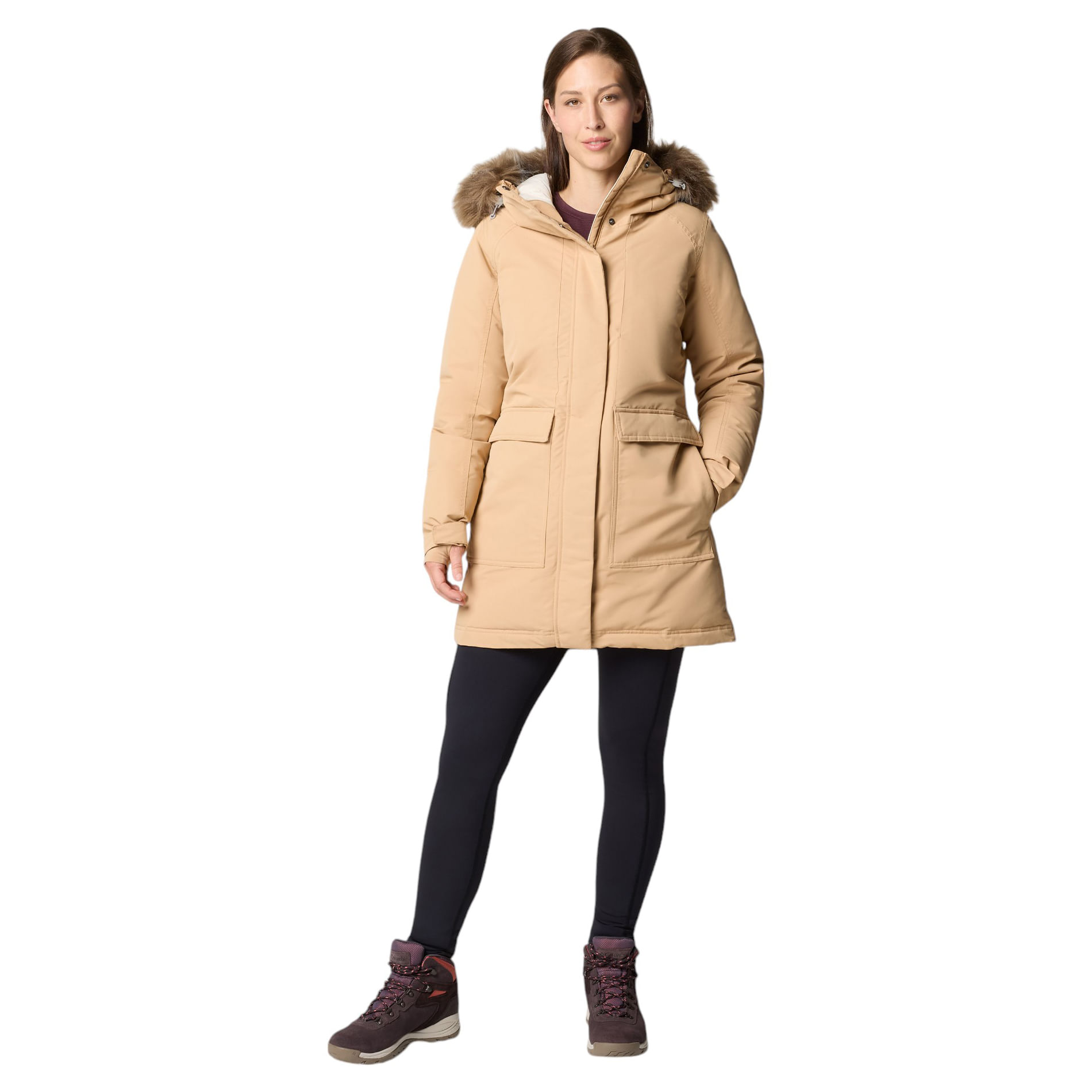 Columbia Women s Little Si II Insulated Parka XS Canoe