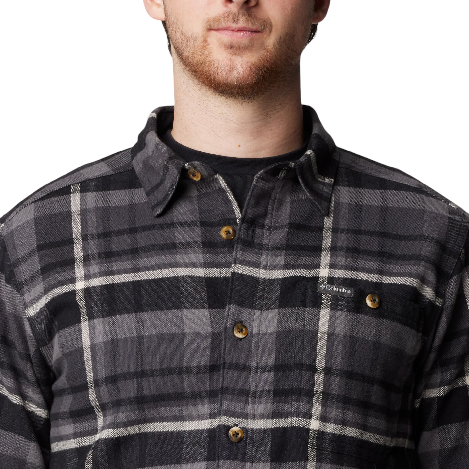 Columbia-Pitchstone-Heavyweight-Flannel-II-Long-Sleeve-Shirt---Men-s-Black-Multi-Plaid