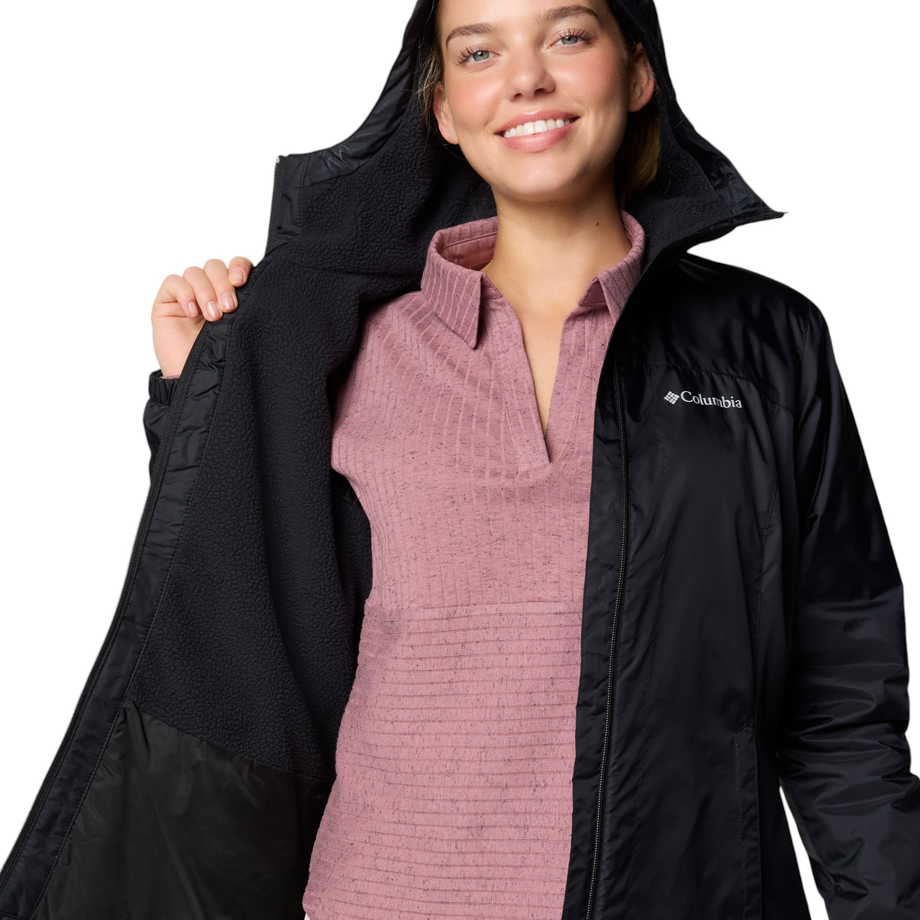 Columbia switchback fleece lined rain jacket online