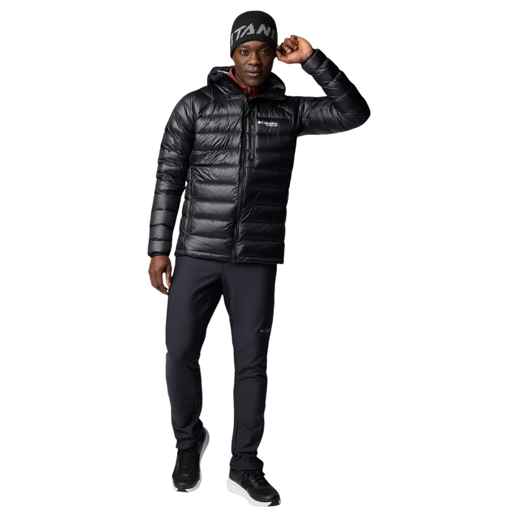 Columbia Arctic Crest Down Hooded Jacket - Men's - Als.com