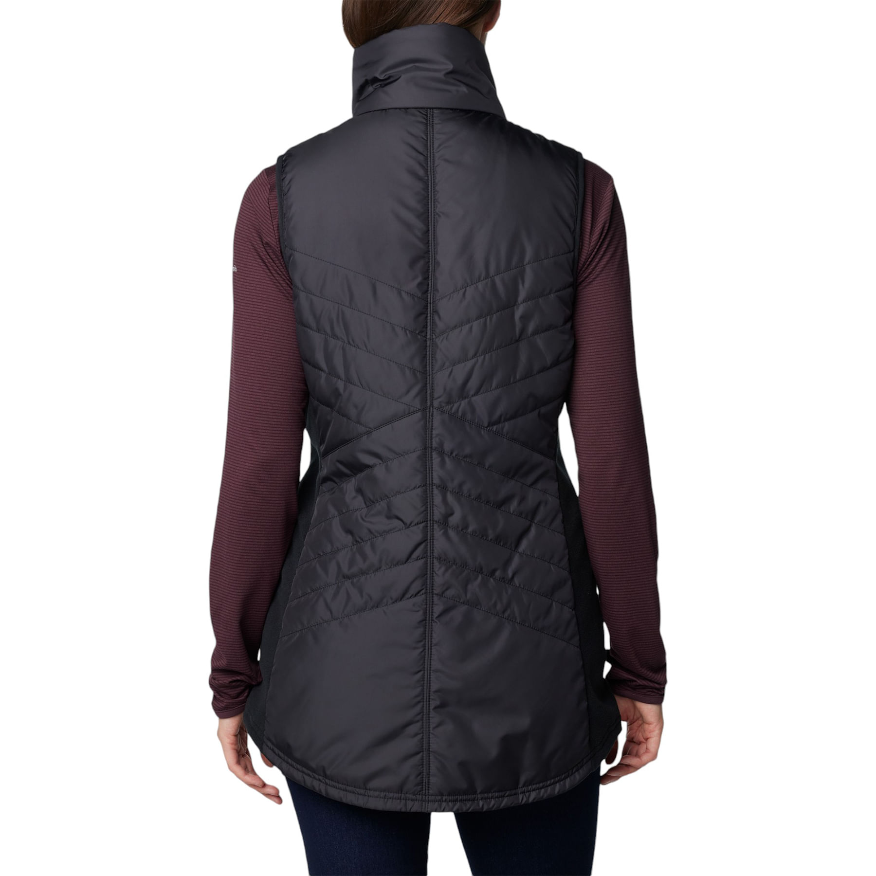 COLUMS-W-S-MIX-IT-AROUND-LONG-VEST-II-Black