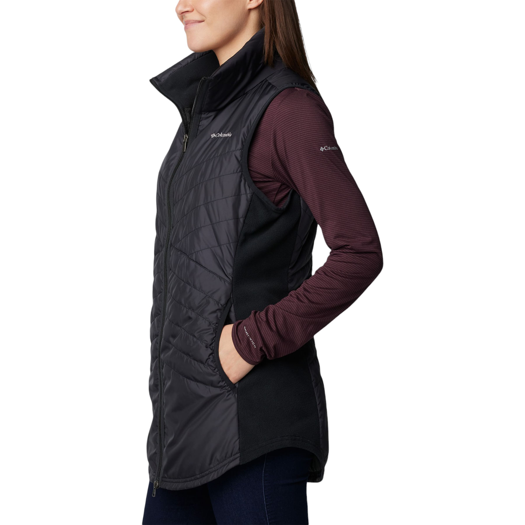 COLUMS-W-S-MIX-IT-AROUND-LONG-VEST-II-Black
