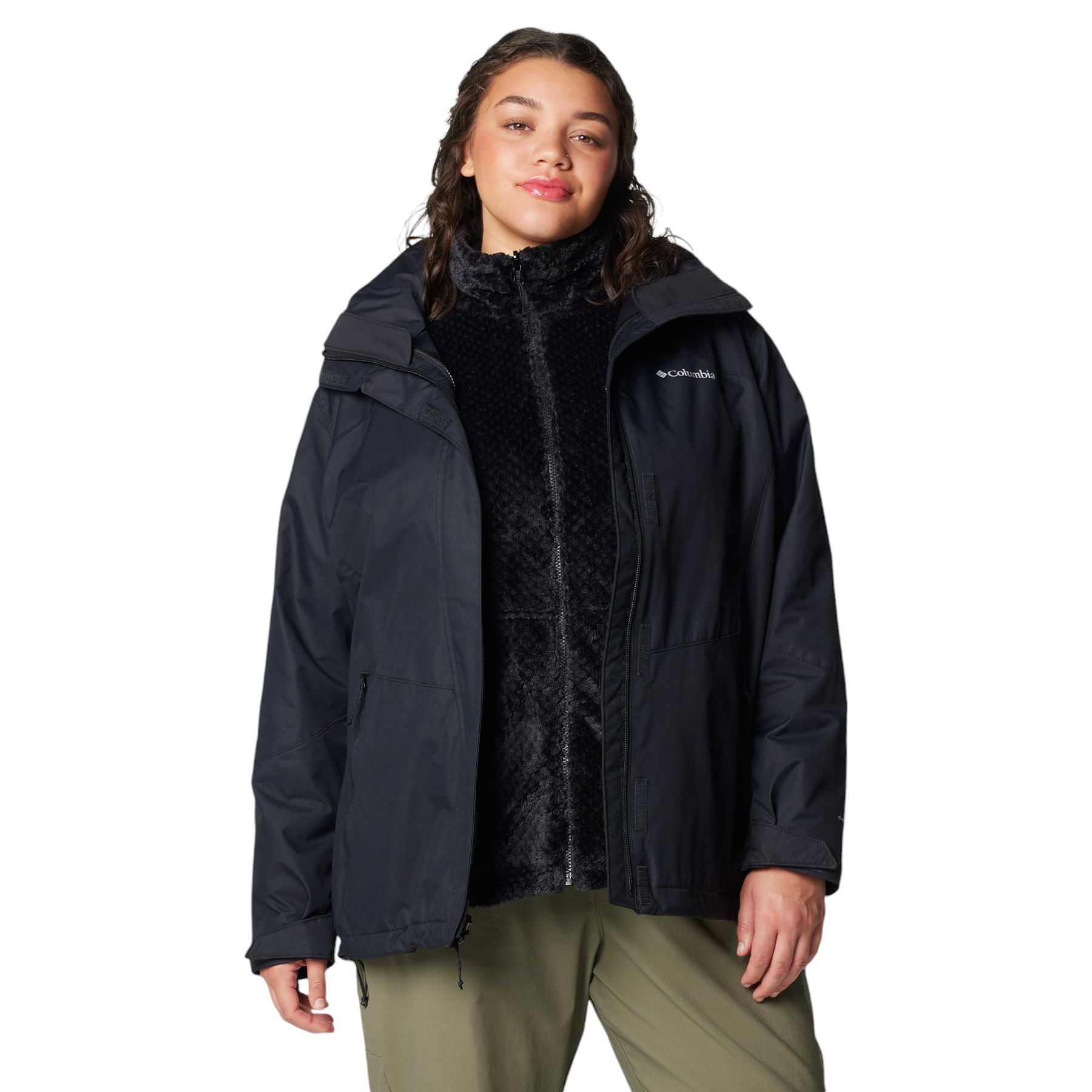 COLUMS-W-S-BUGABOO-III-FLEECE-INTER-JKT-Black