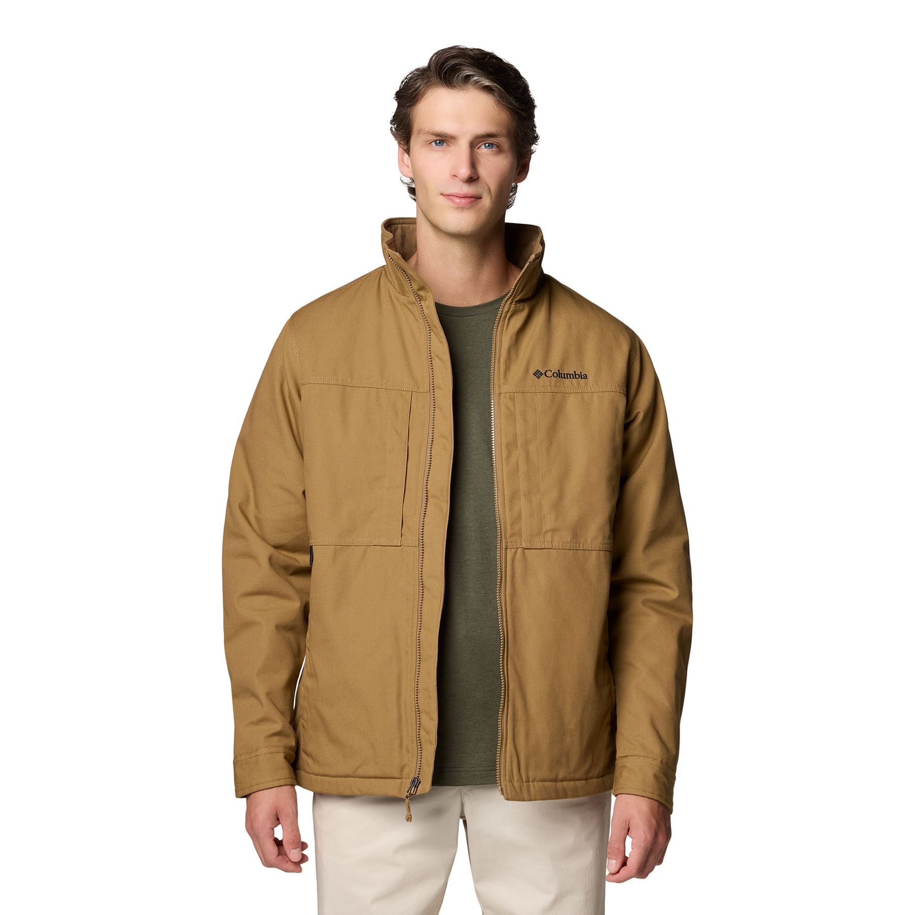 ジャケット・アウター L Tan 98SS Columbia Button Nylon Anorak 10574774x1165550_alt3.jpg?v=