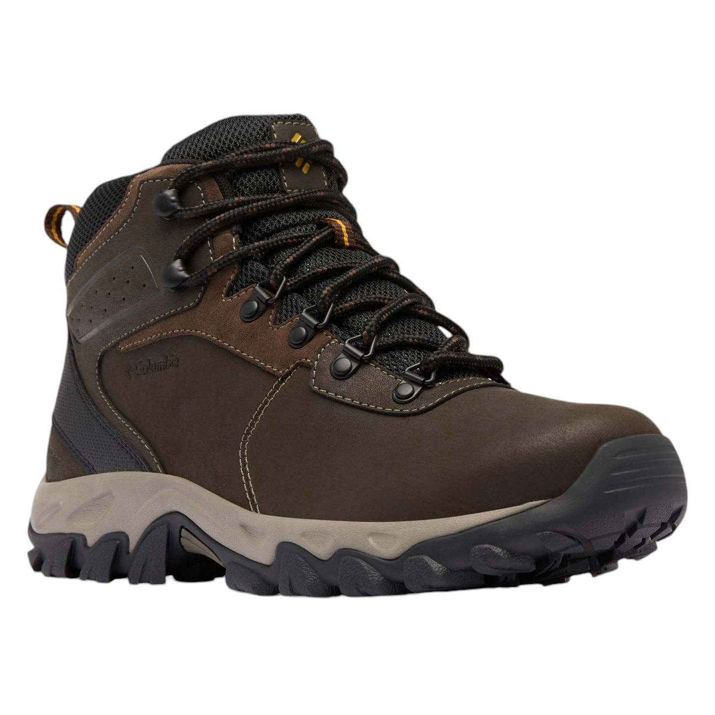 Columbia-Newton-Ridge-Plus-II-Waterproof-Hiking-Boot---Men-s-Cordovan---Squash