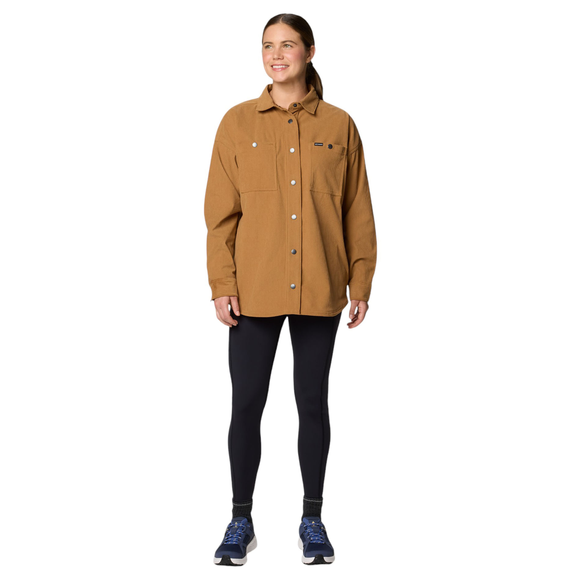 Columbia Blue Point Creek Corduroy Shirt Jacket - Women's - Als.com