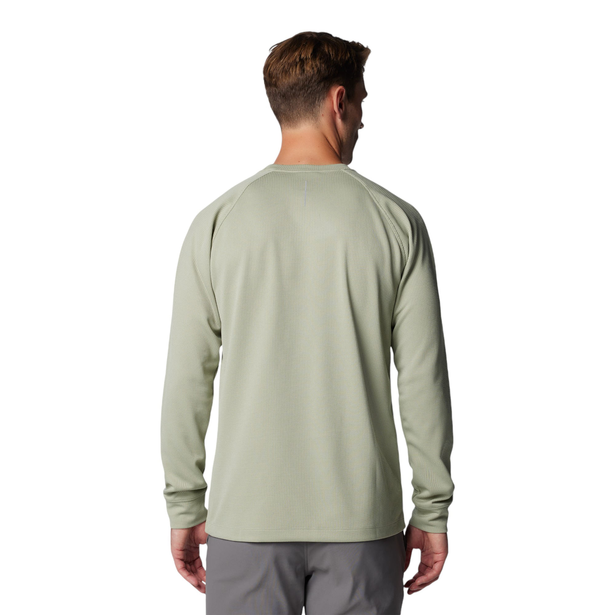 Columbia-Black-Mesa-Waffle-Knit-Crew-II---Men-s-Safari