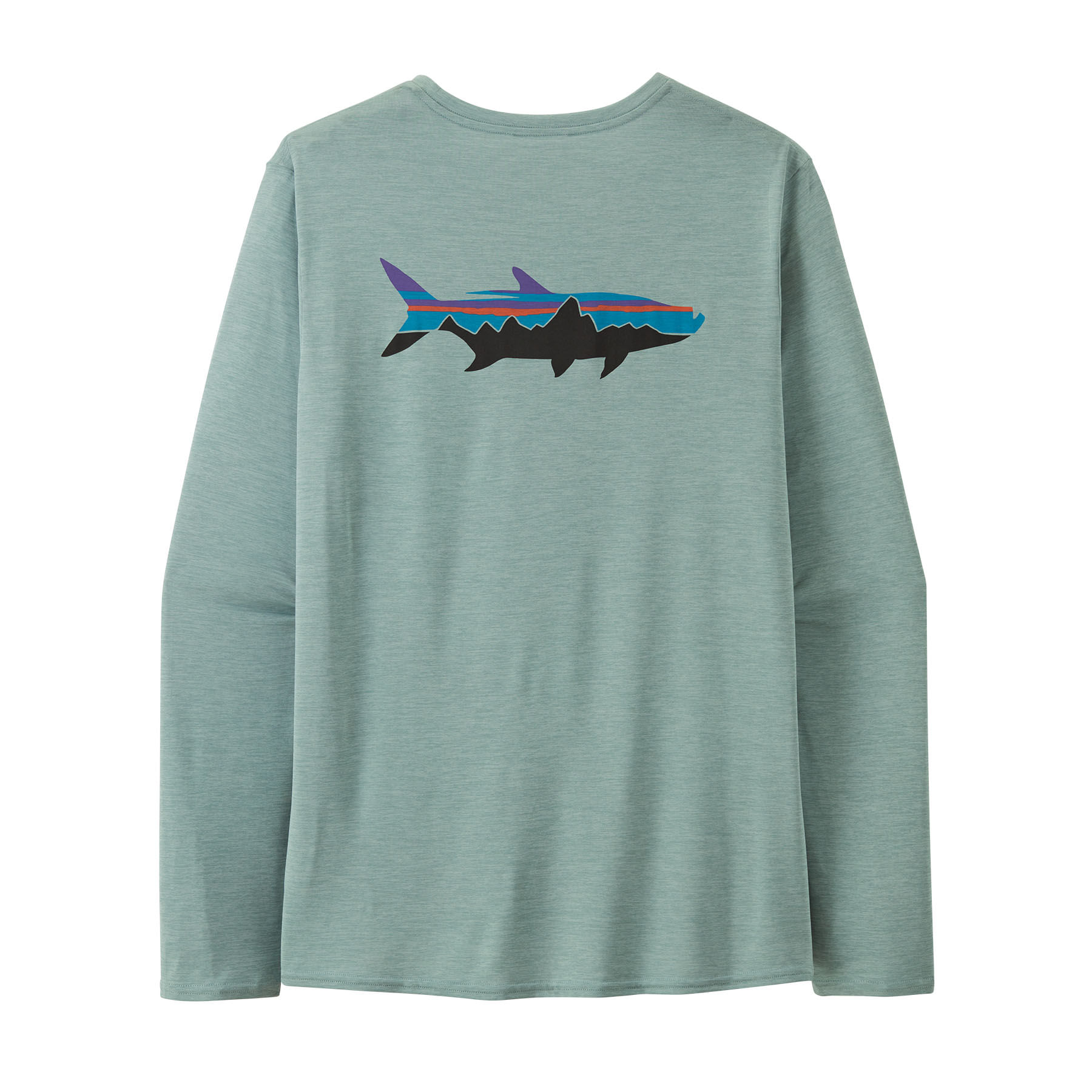 Patagonia men's graphic tech fish tee on sale