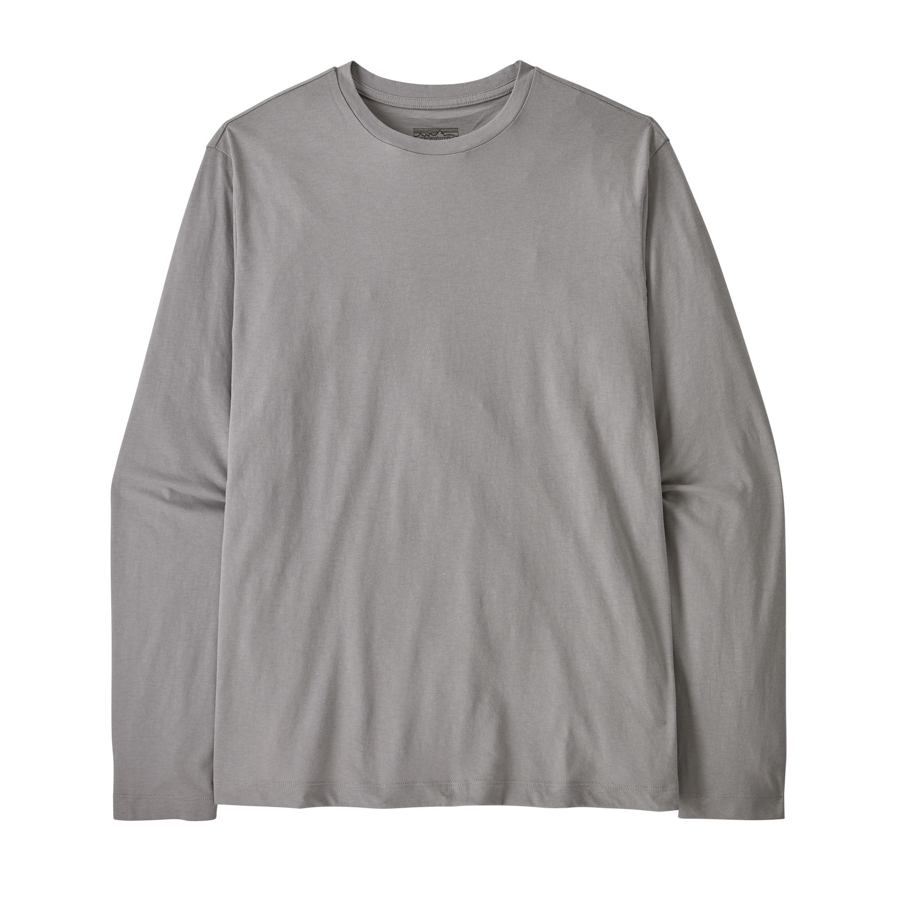 Patagonia-Long-sleeved-Essential-T-Shirt---Men-s-Salt-Grey