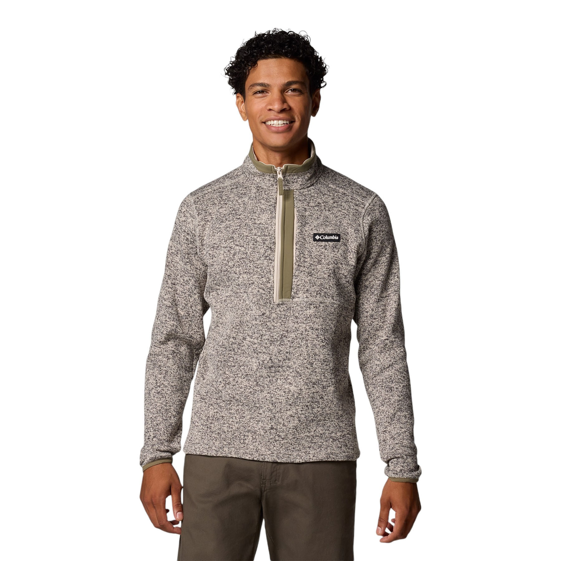 Columbia-Sweater-Weather-Half-Zip-Pullover---Men-s-Dark-Stone-Heather-Stone-Green