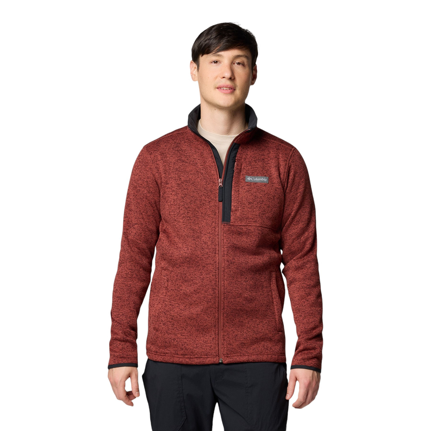 COLUMS-M-S-STEENS-MOUNTAIN-1-2-ZIP-Spice-Heather