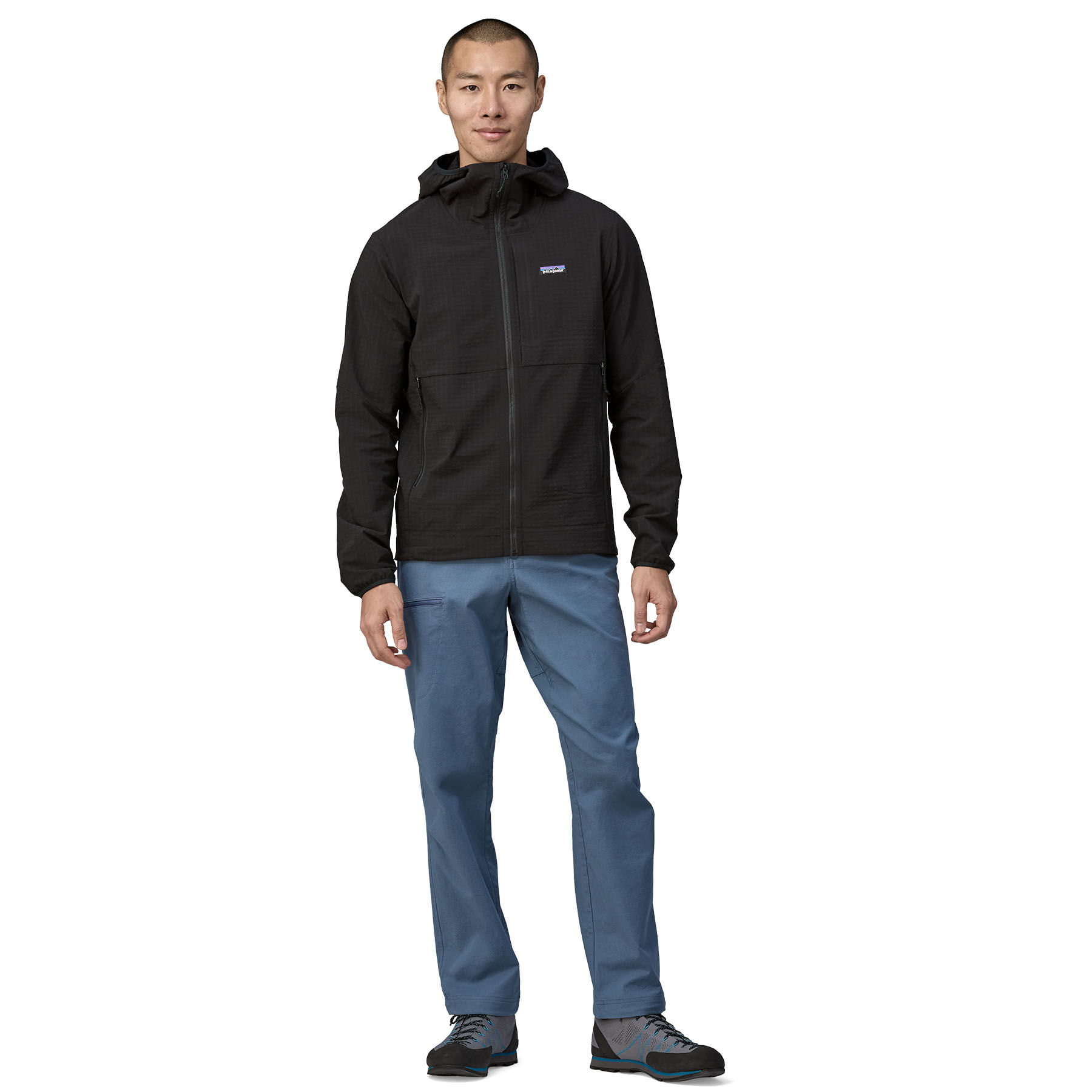 Patagonia Tech Fleece Black Large hot mens