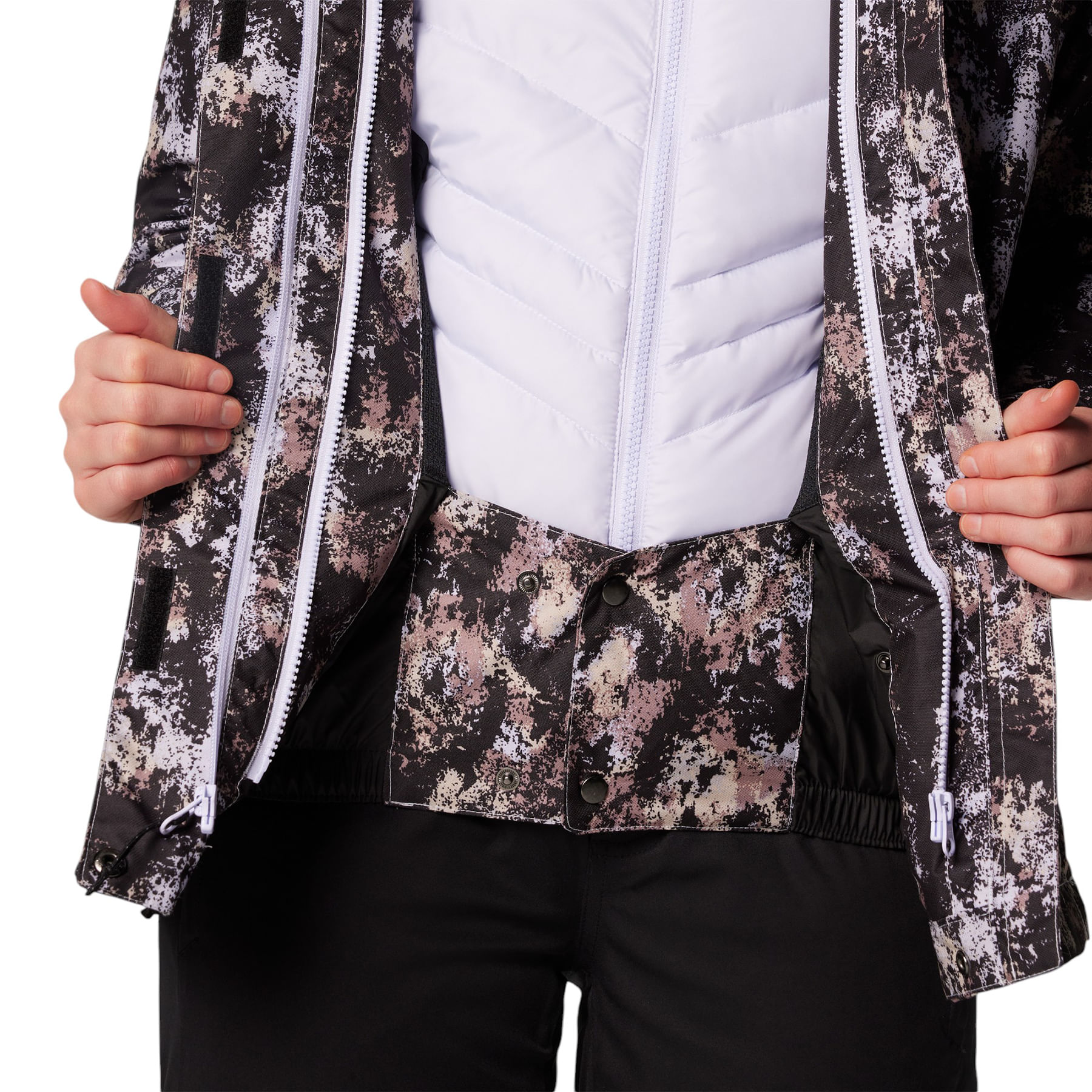COLUMS-W-S-WHIRLIBIRD-V-PRINT-INT-JACKET-Snowdrift-Timberwild