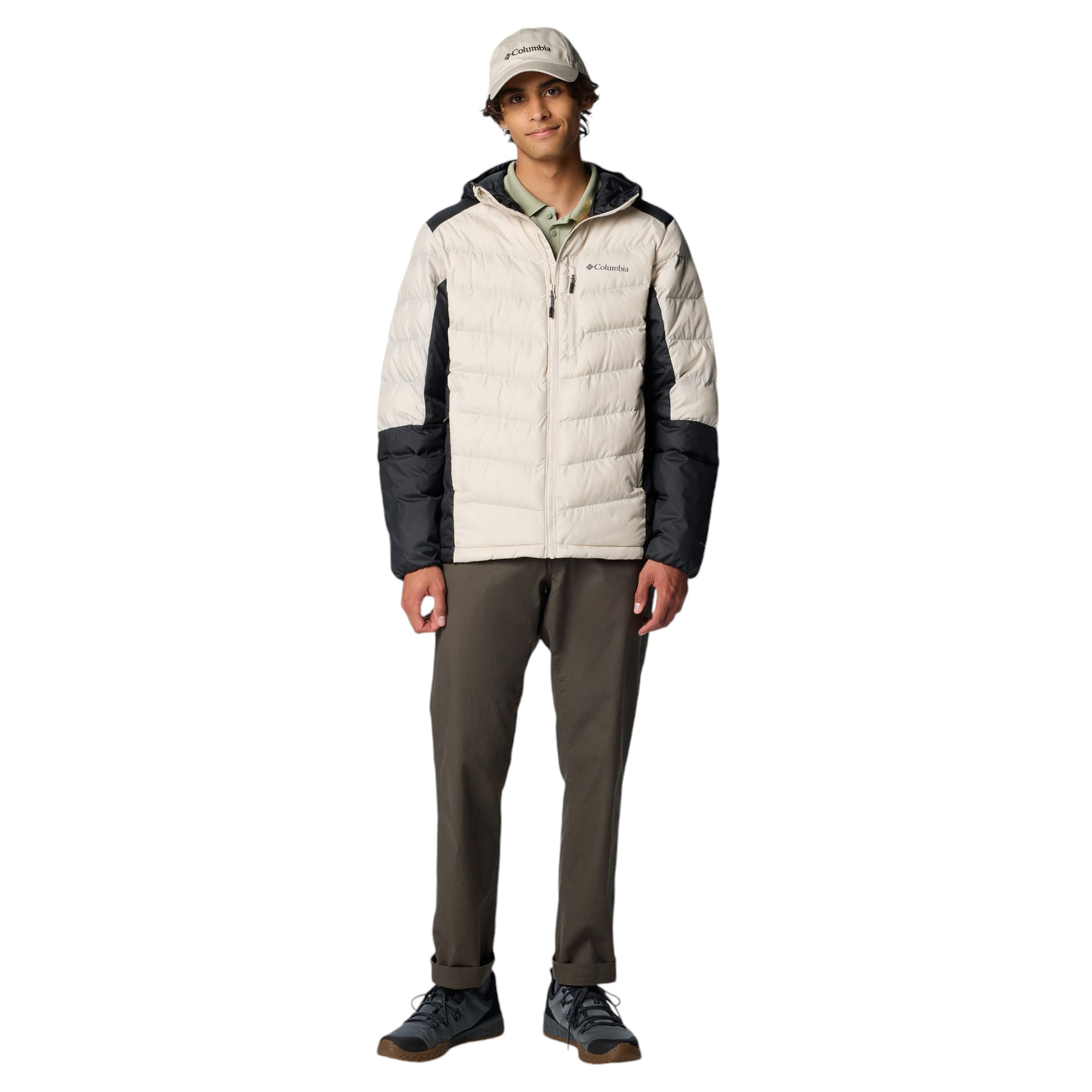 COLUMS-M-S-LABYRINTH-LOOP-II-HOODED-JKT-Dark-Stone---Black