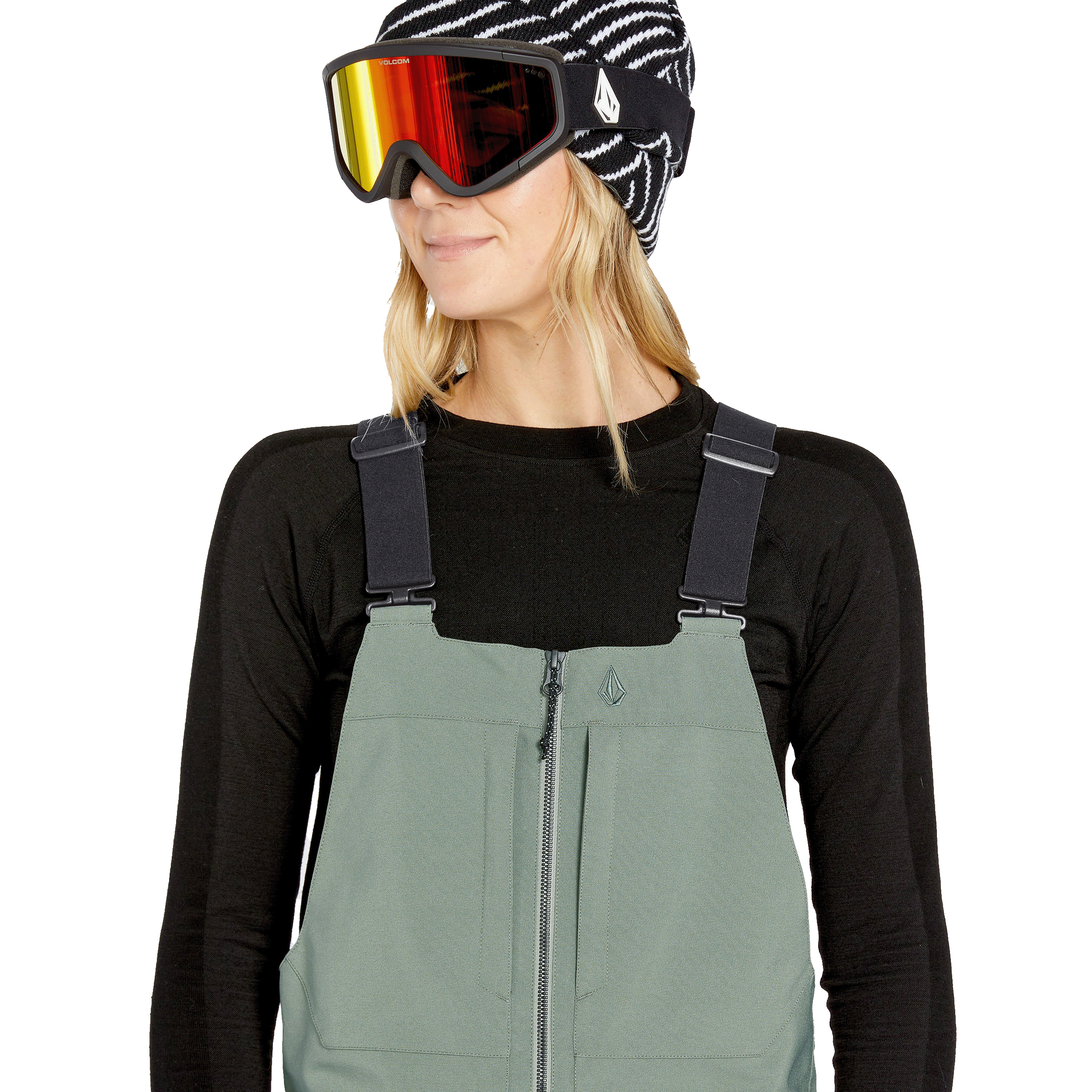 Volcom-Swift-Bib-Overall---Women-s-Lichen-Green