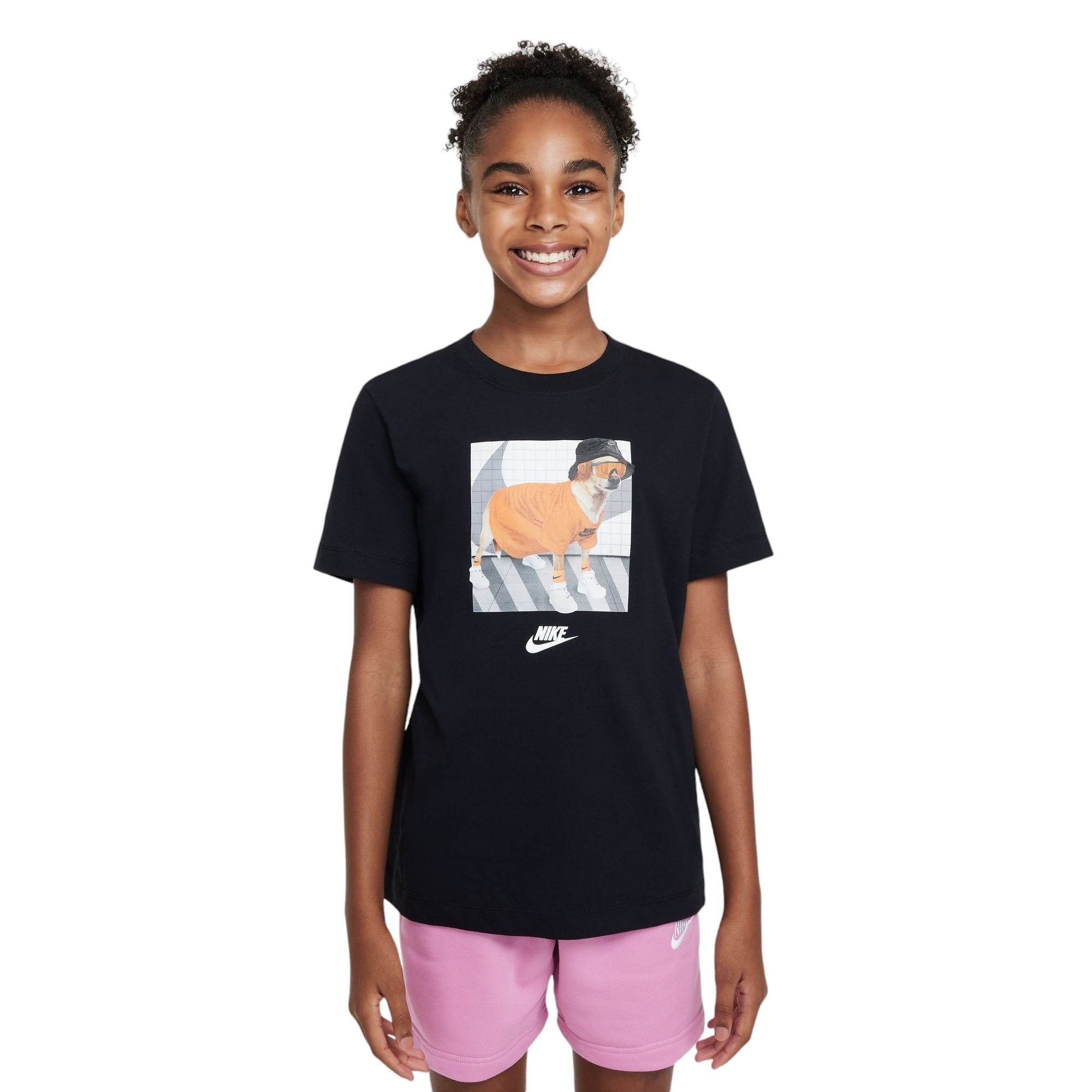 Nike-T-Shirt---Youth-Black