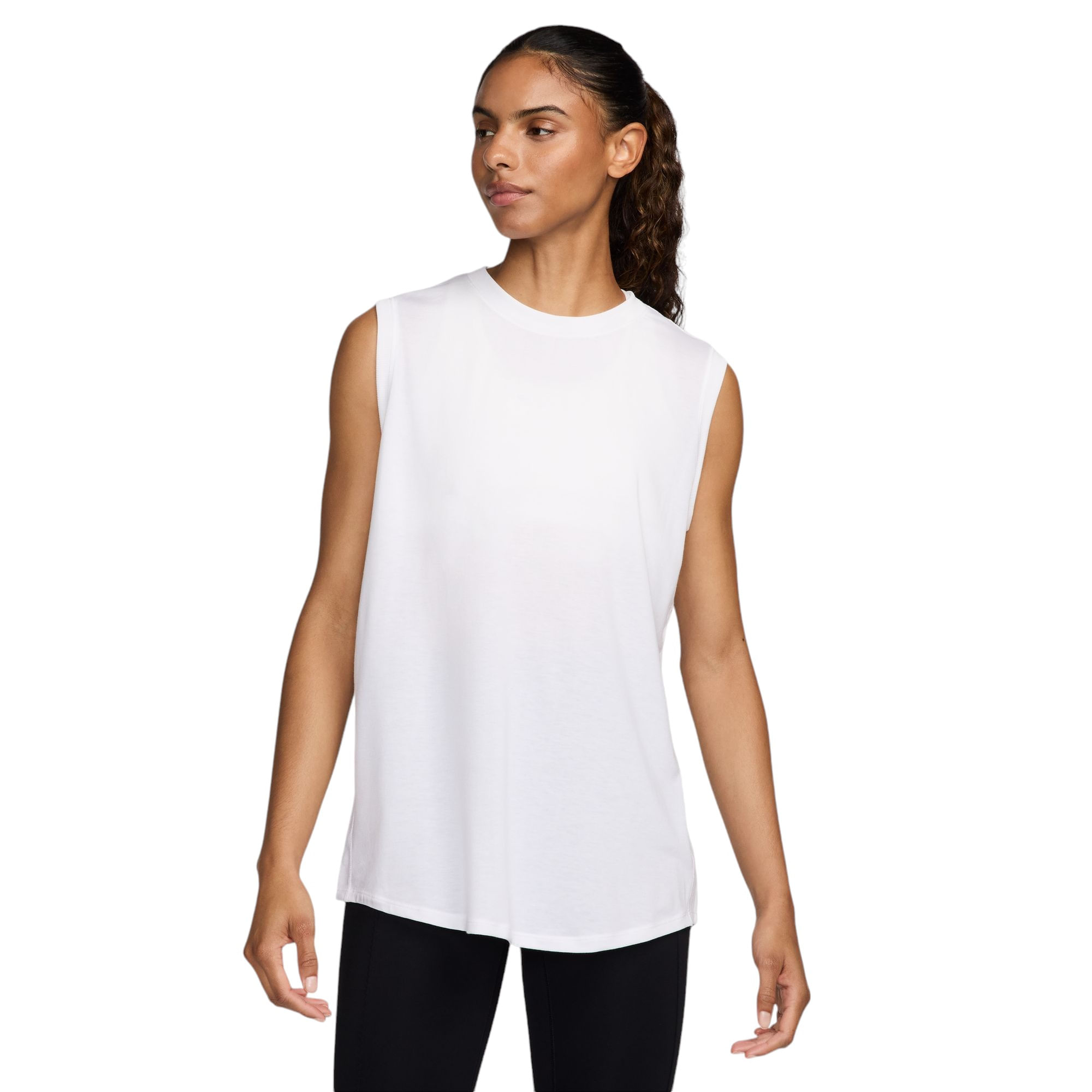 Nike-One-Relaxed-Dri-FIT-Tank-Top---Women-s-White---Black