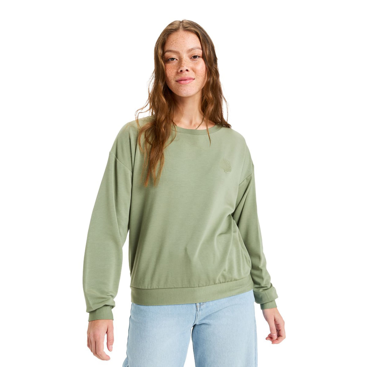 Roxy-Surfing-By-Moonlight-Pullover-Sweatshirt---Women-s-Oil-Green