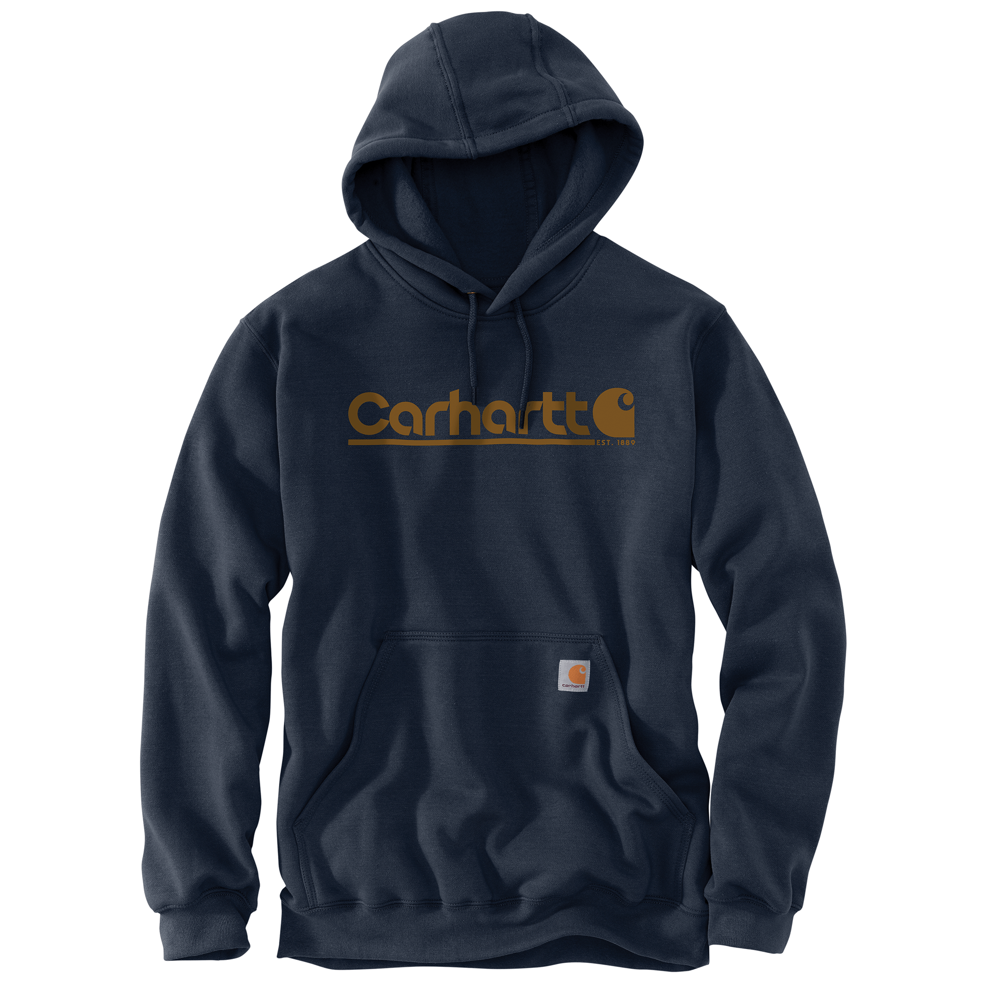 CARHAR-M-RD-LSEFT-MW-LGO-GRAPHIC-SWTSHRT-New-Navy