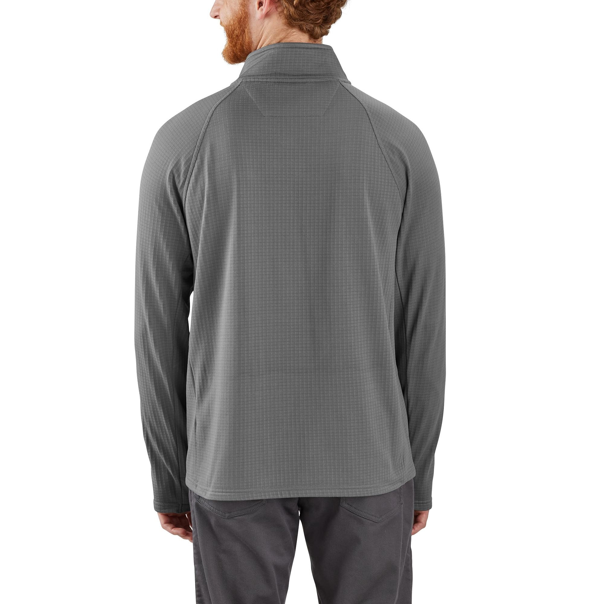 Carhartt Force Relaxed Fit Mock Neck Half-Zip T-Shirt - Men's