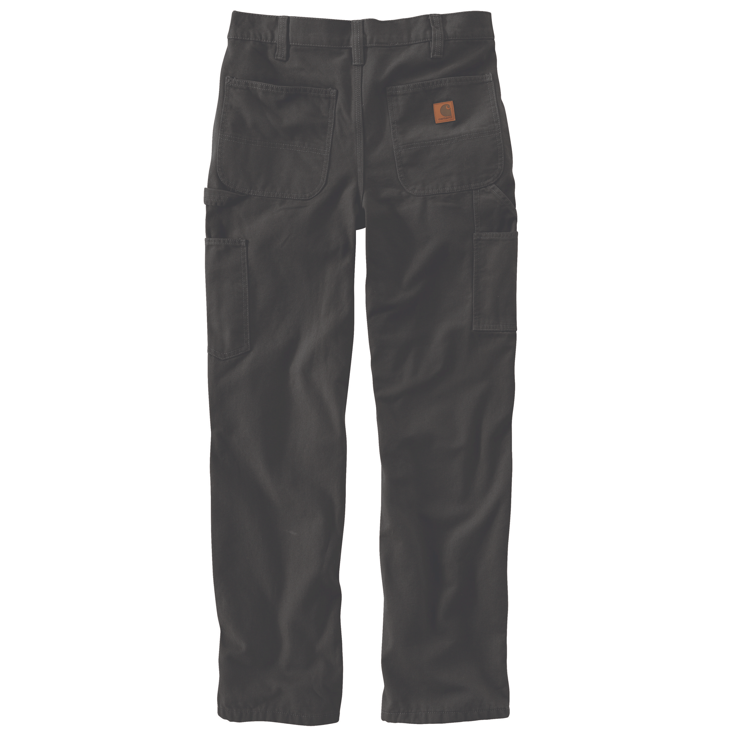 Carhartt-Washed-Duck-Work-Dungaree-Flannel-Lined-Pant---Men-s-Black