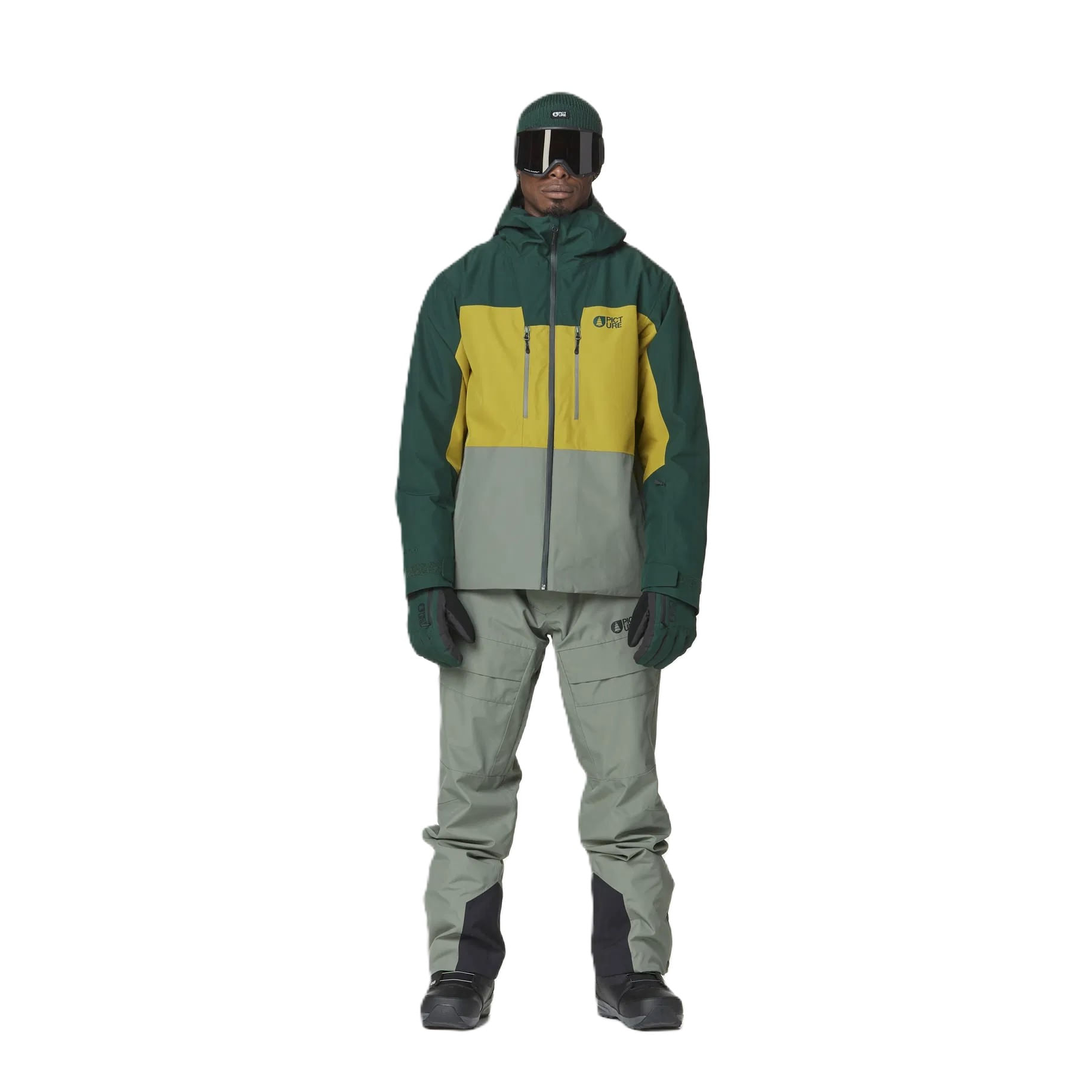 新品 tightbooth snow jacket L Green スノーボード