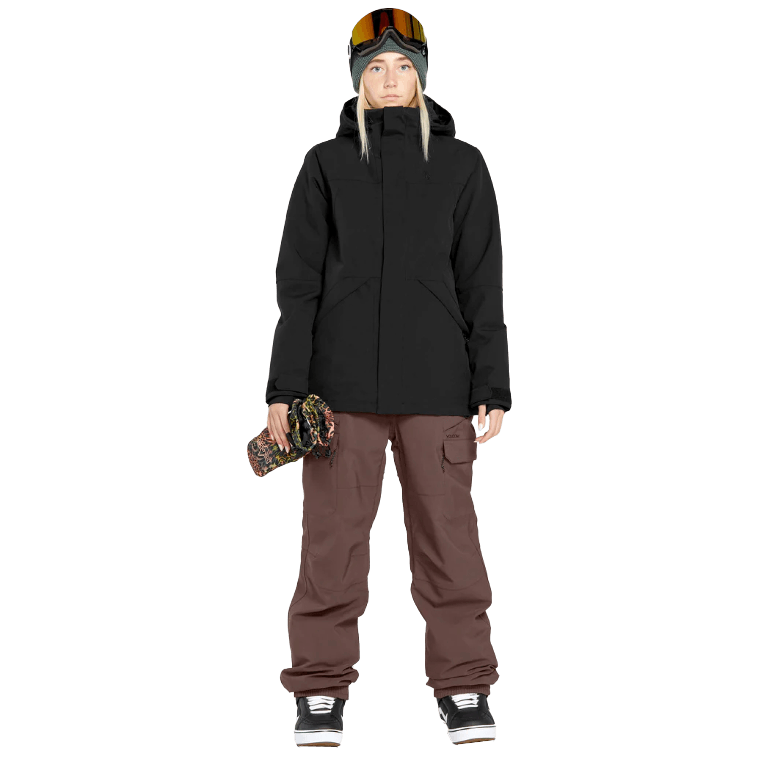 Volcom Creston 3D Stretch Bib Overall - Women's - Als.com