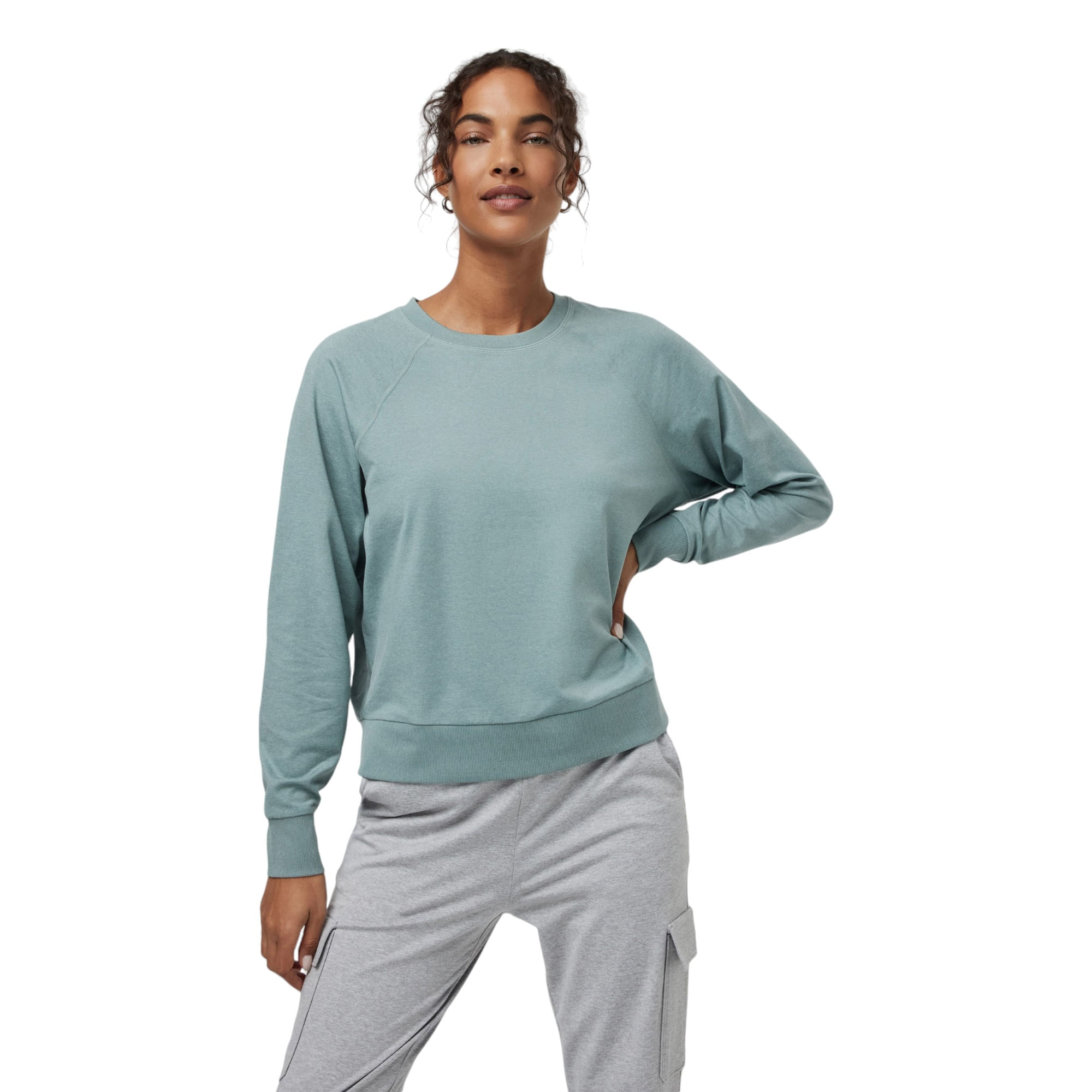 Vuori-Long-Sleeve-Halo-Crew---Women-s-Vintage-Pistachio-Heather