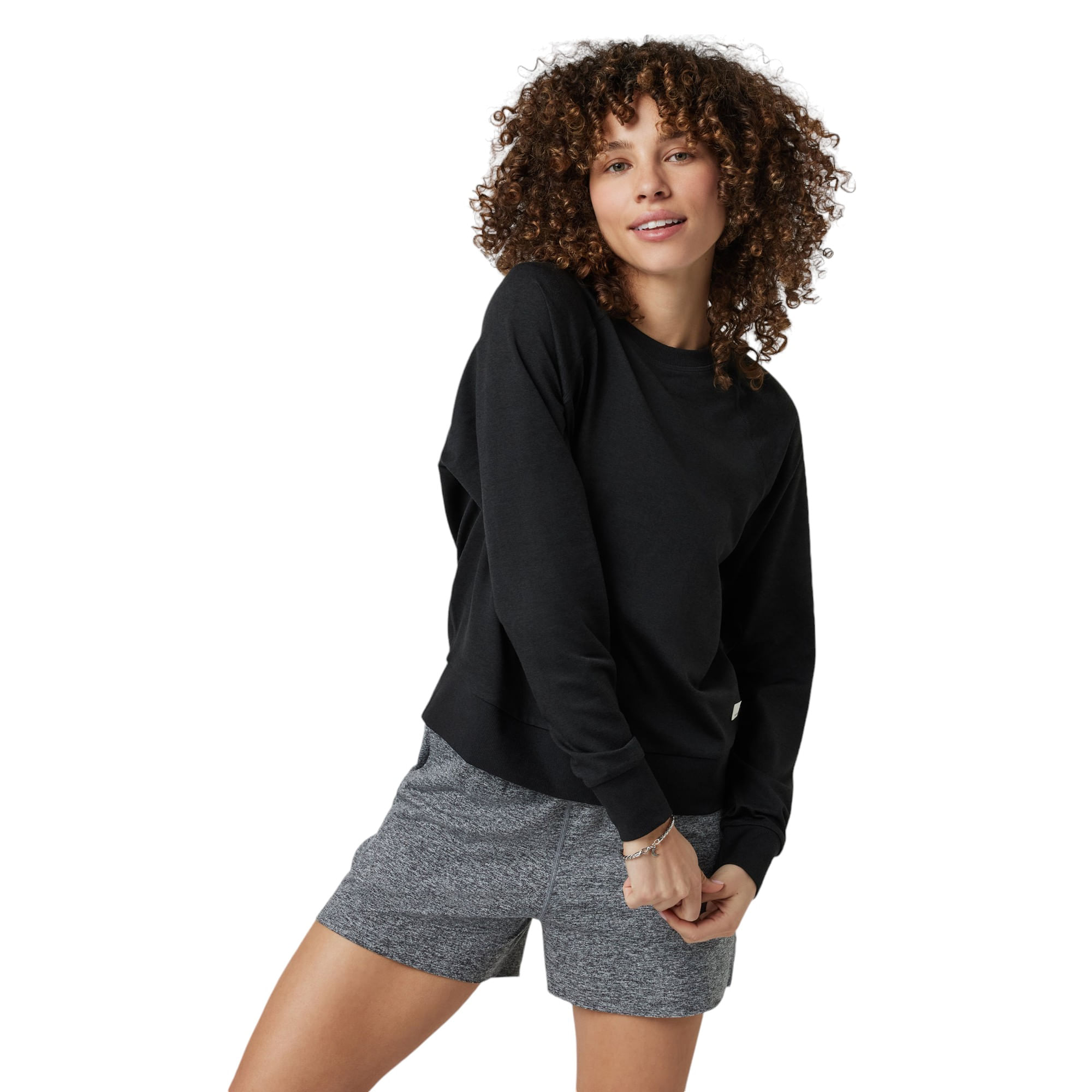 Vuori-Long-Sleeve-Halo-Crew---Women-s-Black-Heather