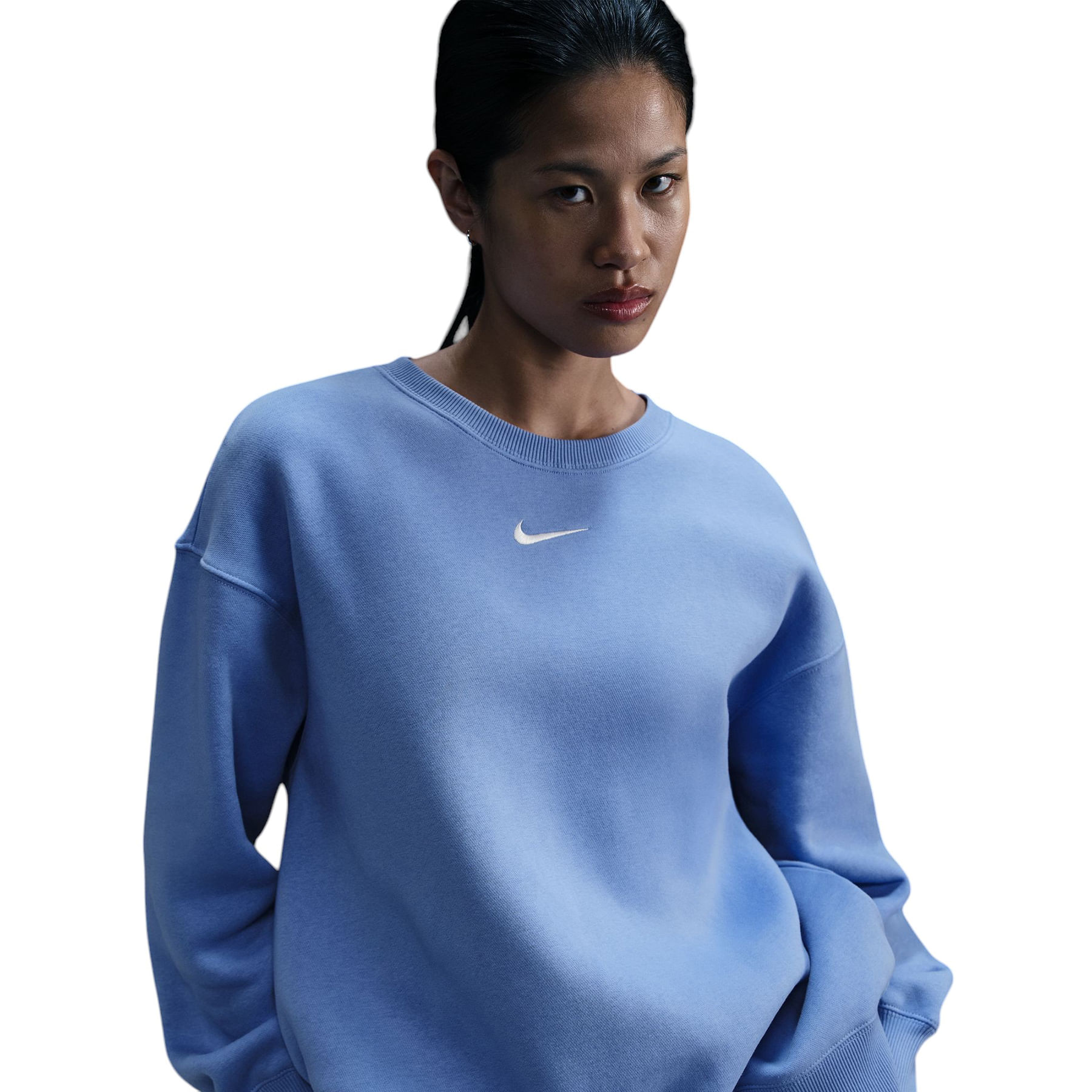 Nike-Sportswear-Phoenix-Fleece-Oversized-Crewneck-Sweatshirt---Women-s-Royal-Pulse---Sail