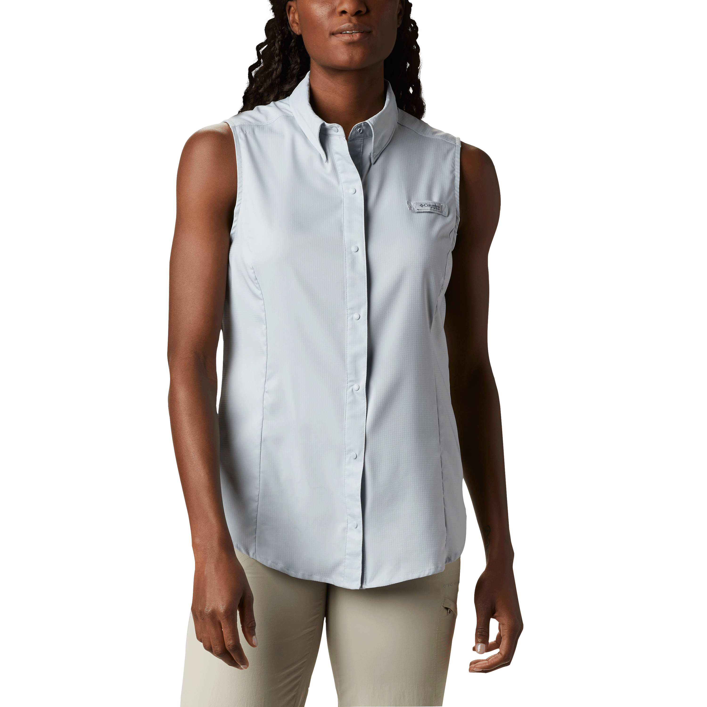 ★AMl PARlS★ [Army] SS24 Sleeveless T-shirt FTP321.SE000800 Columbia PFG Tamiami Sleeveless Shirt - Women's - Als.com