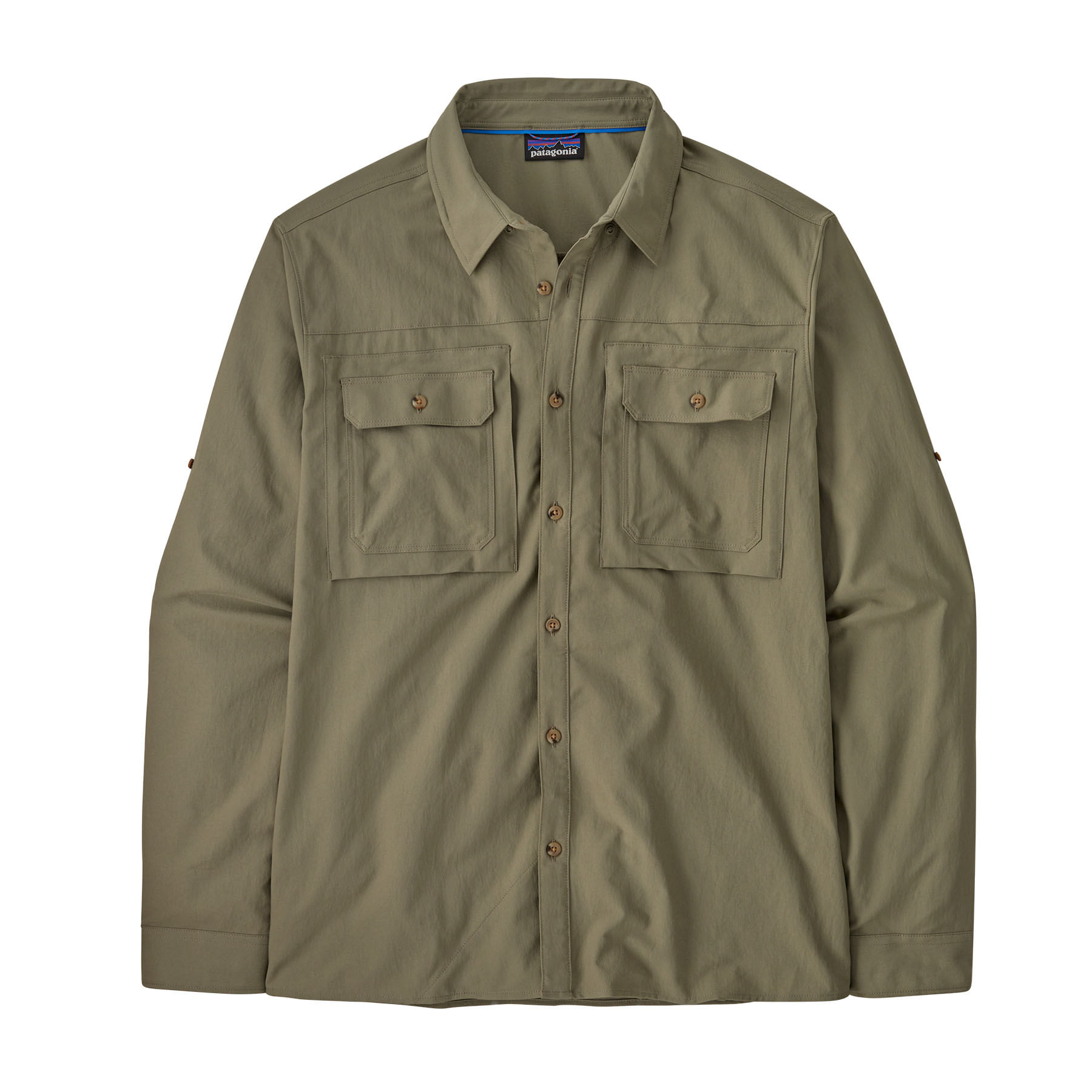 Patagonia Point Reyes Canvas Long-Sleeve Button-Up Shirt - Men's