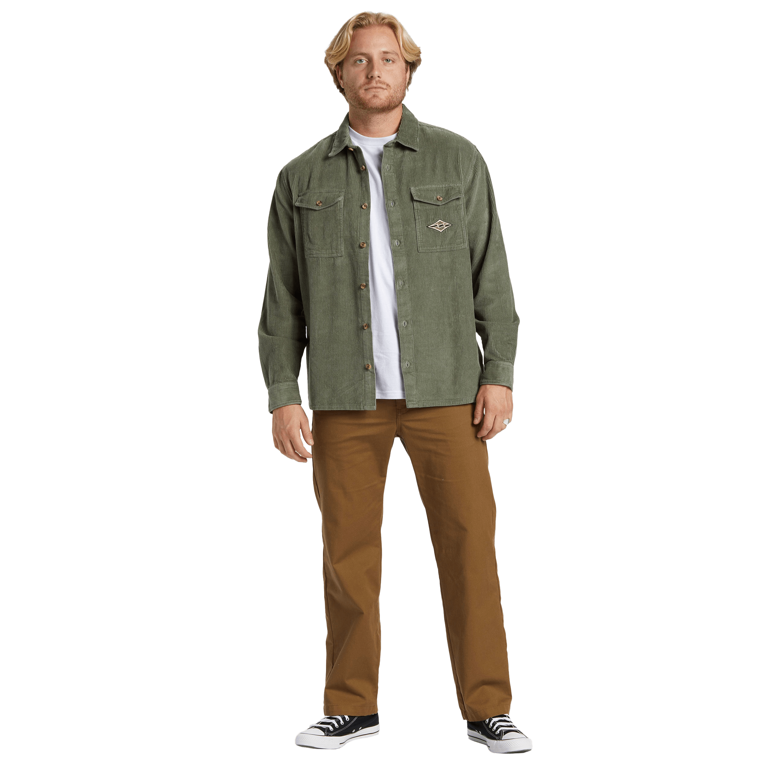 Billabong-Bong-Days-Long-Sleeve-Cord-Shirt---Men-s-SAGE