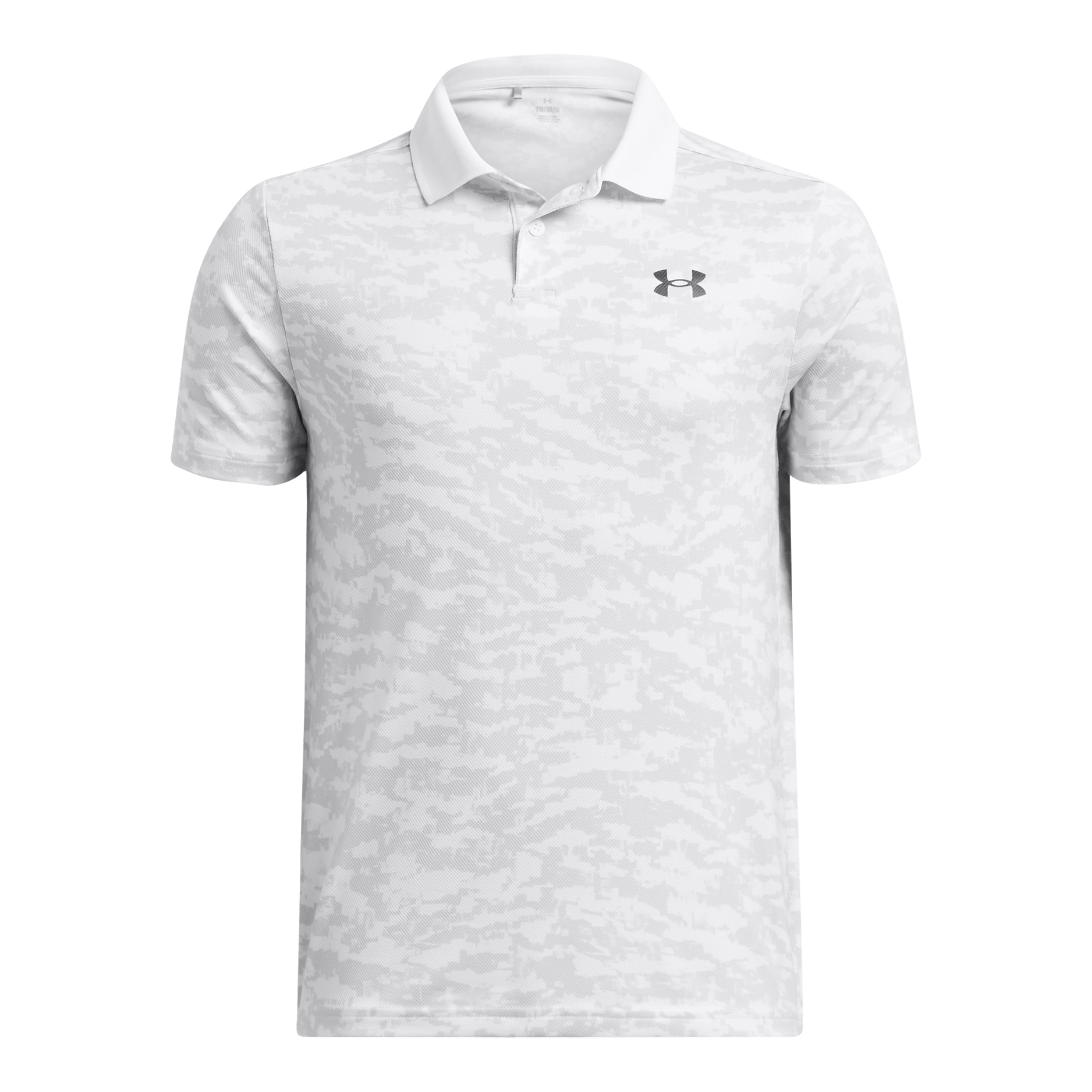 Under-Armour-UA-Matchplay-Printed-Polo---Boys--White-Mod-Gray-Black