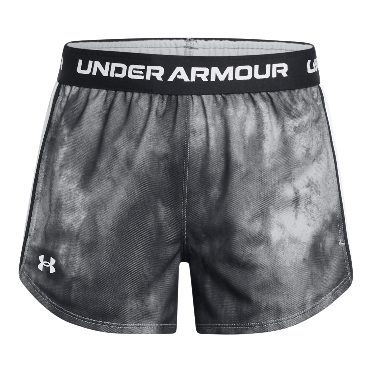 UNDER-G-TECH-PLAY-UP-PRINT-SHORT-Black-Steel-White