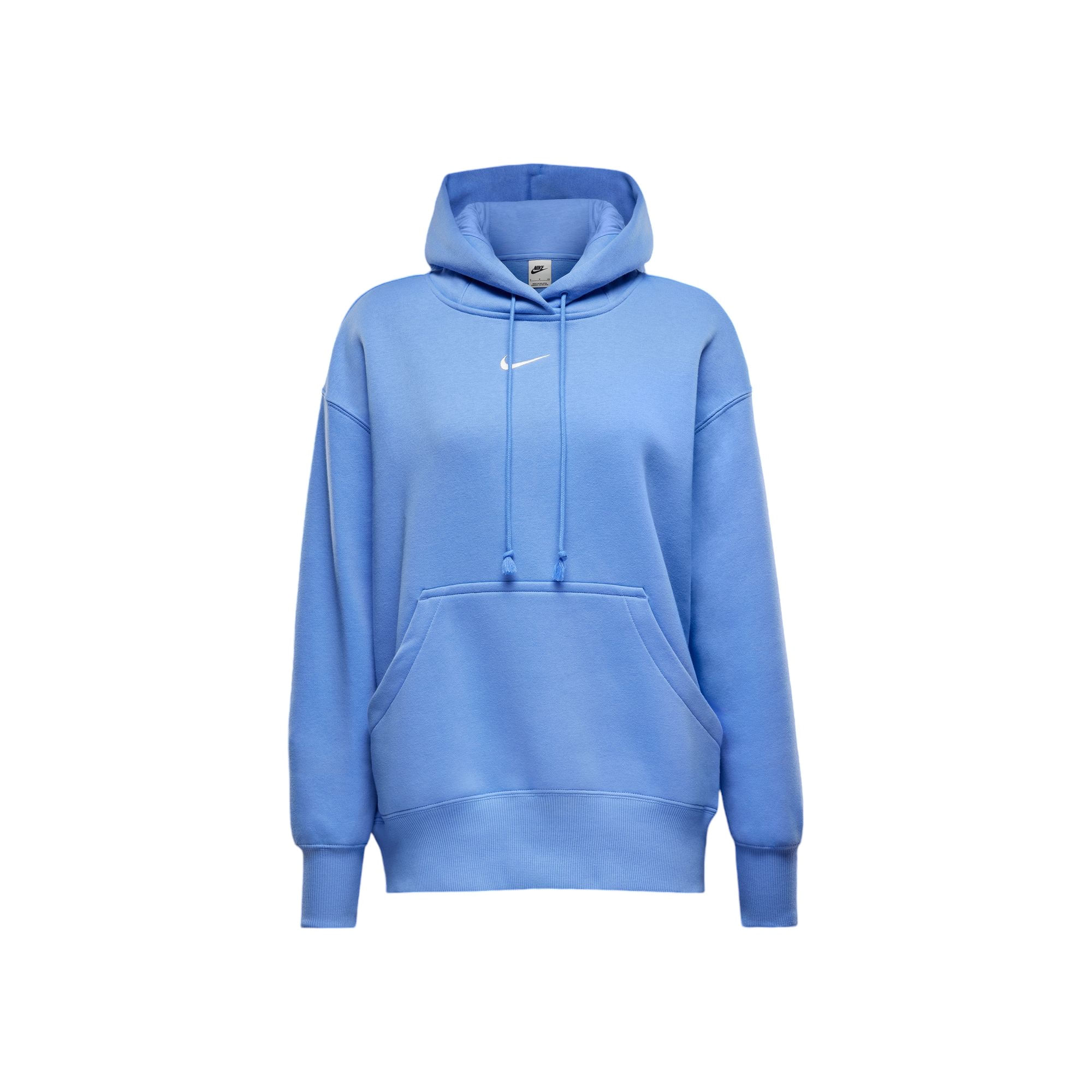 Nike-Sportswear-Phoenix-Fleece-Oversized-Pullover-Hoodie---Women-s-Royal-Pulse---Sail