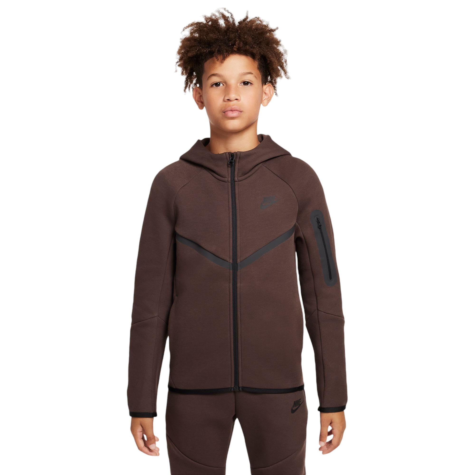 Nike Sportswear Tech Fleece Full-Zip Hoodie - Youth - Als.com