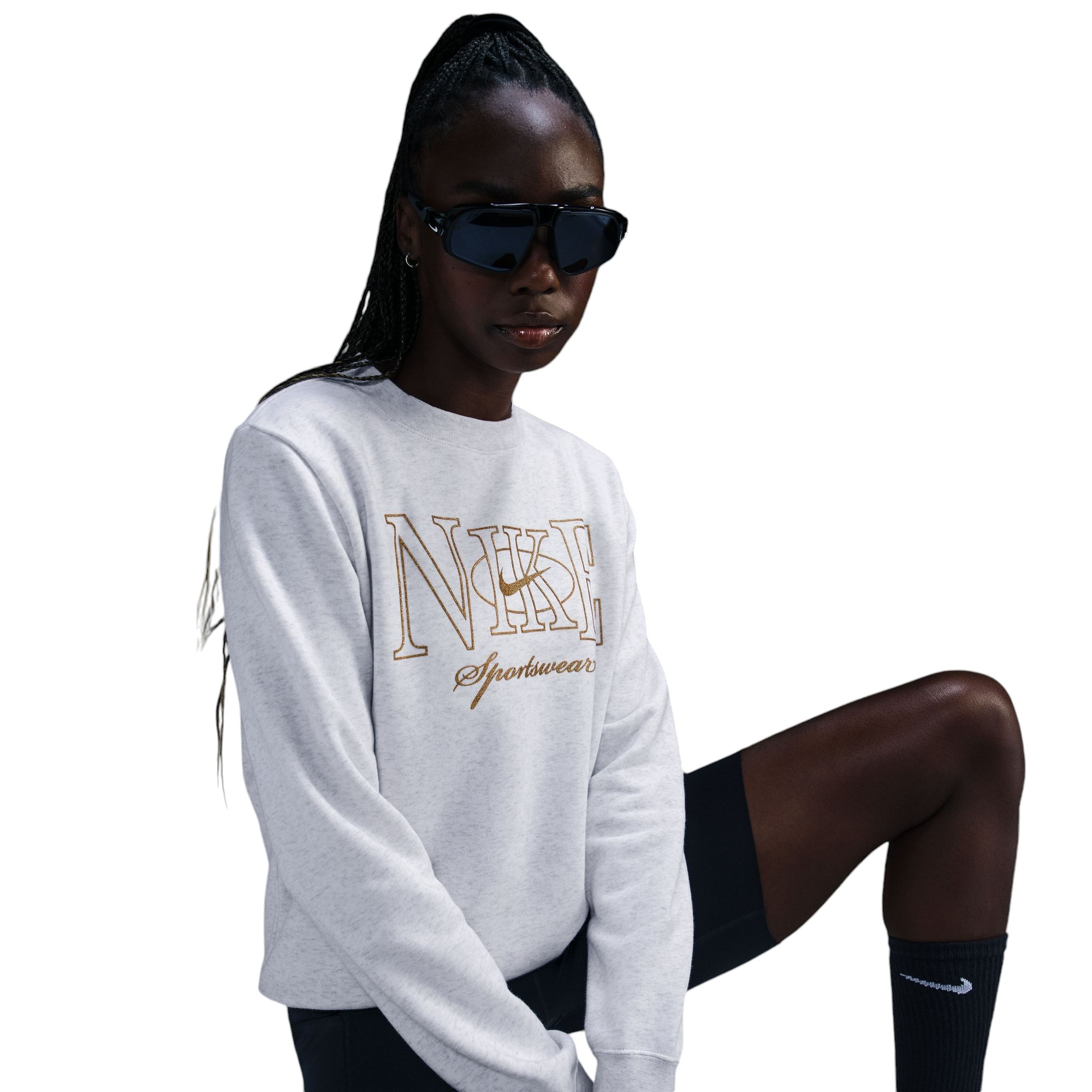 NIKE-C-W-NSW-CLUB-PO-CREW-SHINE-Birch-Heather