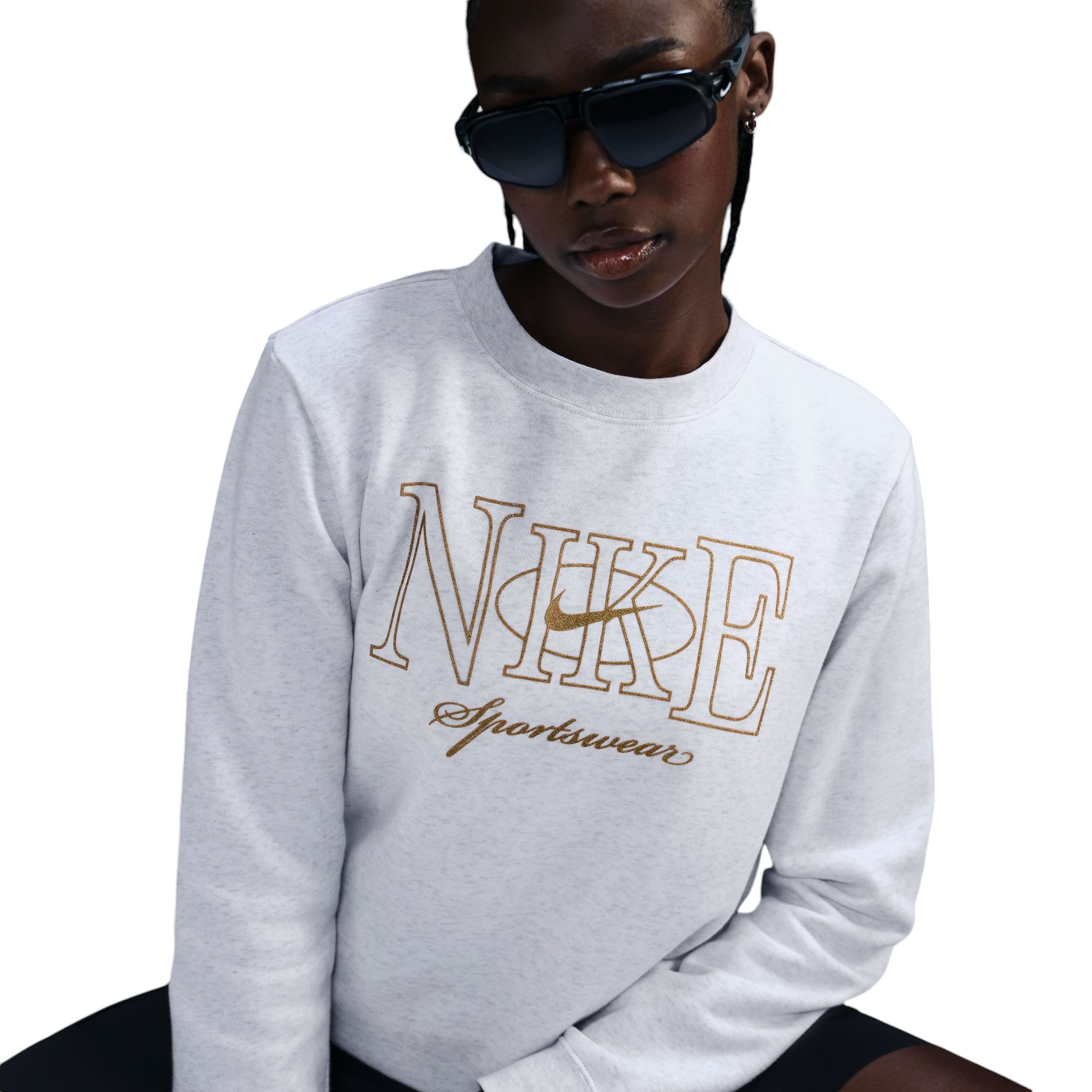 NIKE-C-W-NSW-CLUB-PO-CREW-SHINE-Birch-Heather