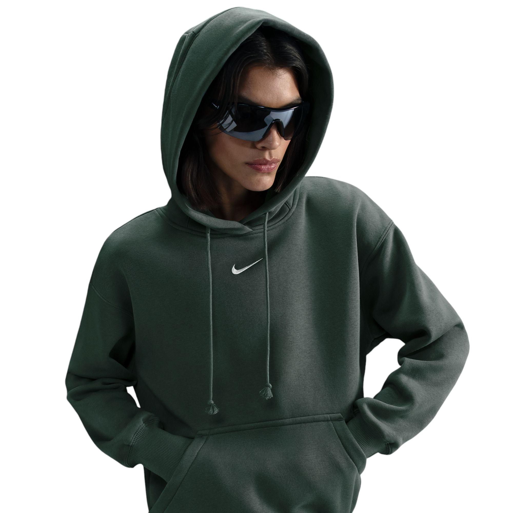 Nike-Sportswear-Phoenix-Fleece-Oversized-Pullover-Hoodie---Women-s-Vintage-Green---Sail