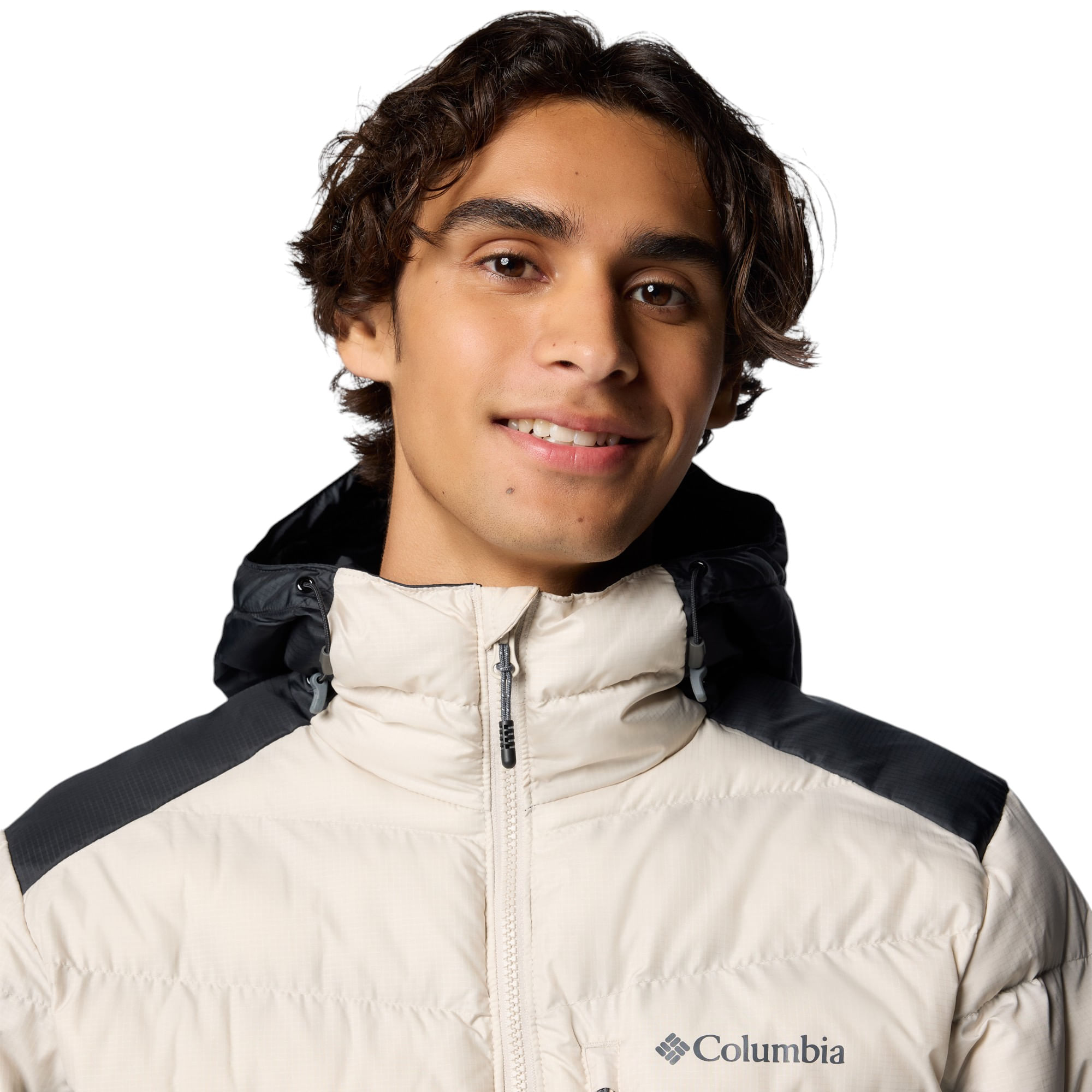 COLUMS-M-S-LABYRINTH-LOOP-II-HOODED-JKT-Dark-Stone---Black