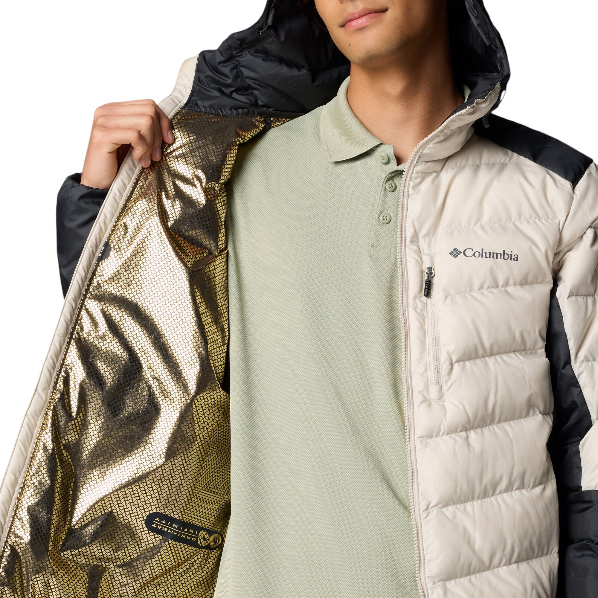 COLUMS-M-S-LABYRINTH-LOOP-II-HOODED-JKT-Dark-Stone---Black