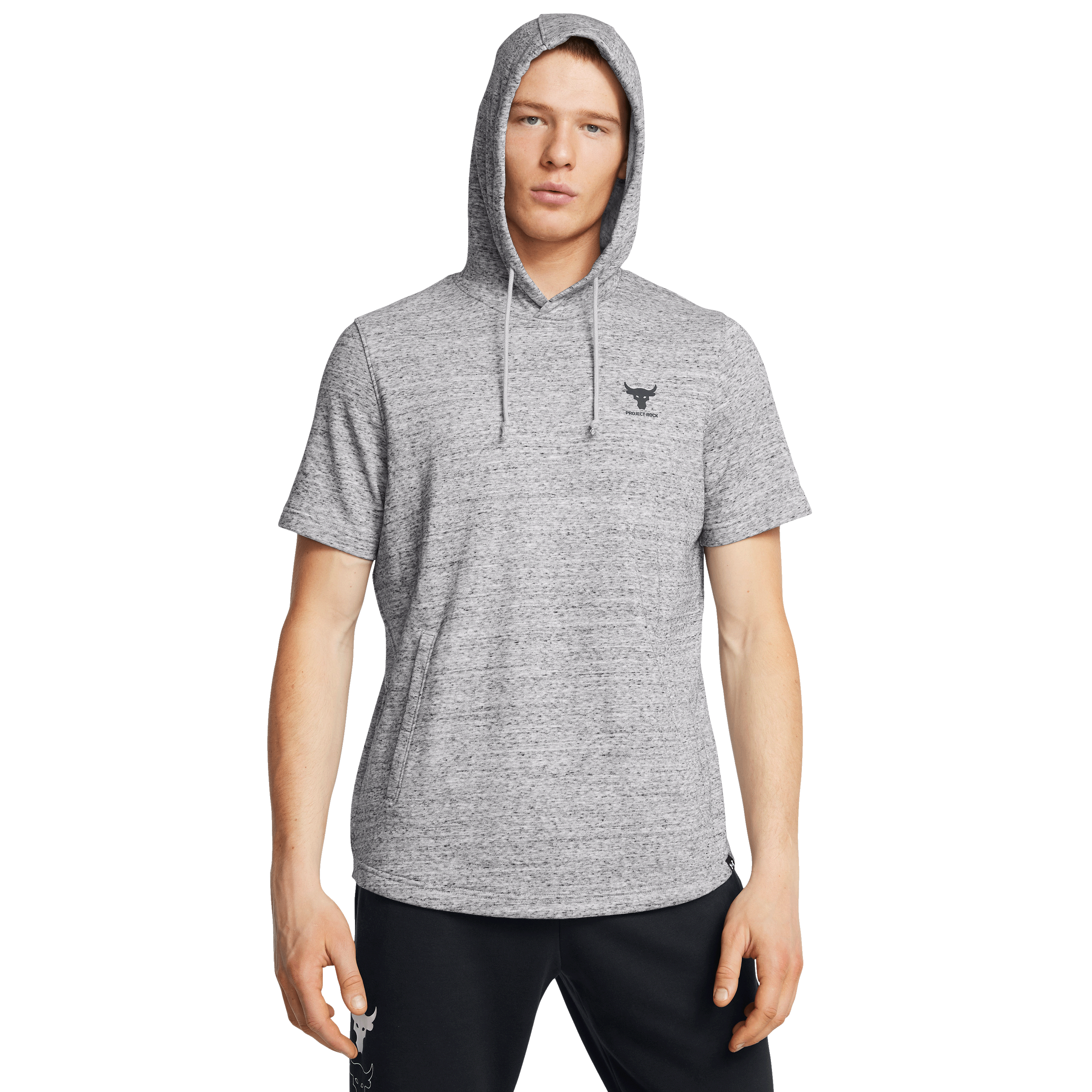 Project Rock Short Sleeve Training Hoodie Under Armour Boys