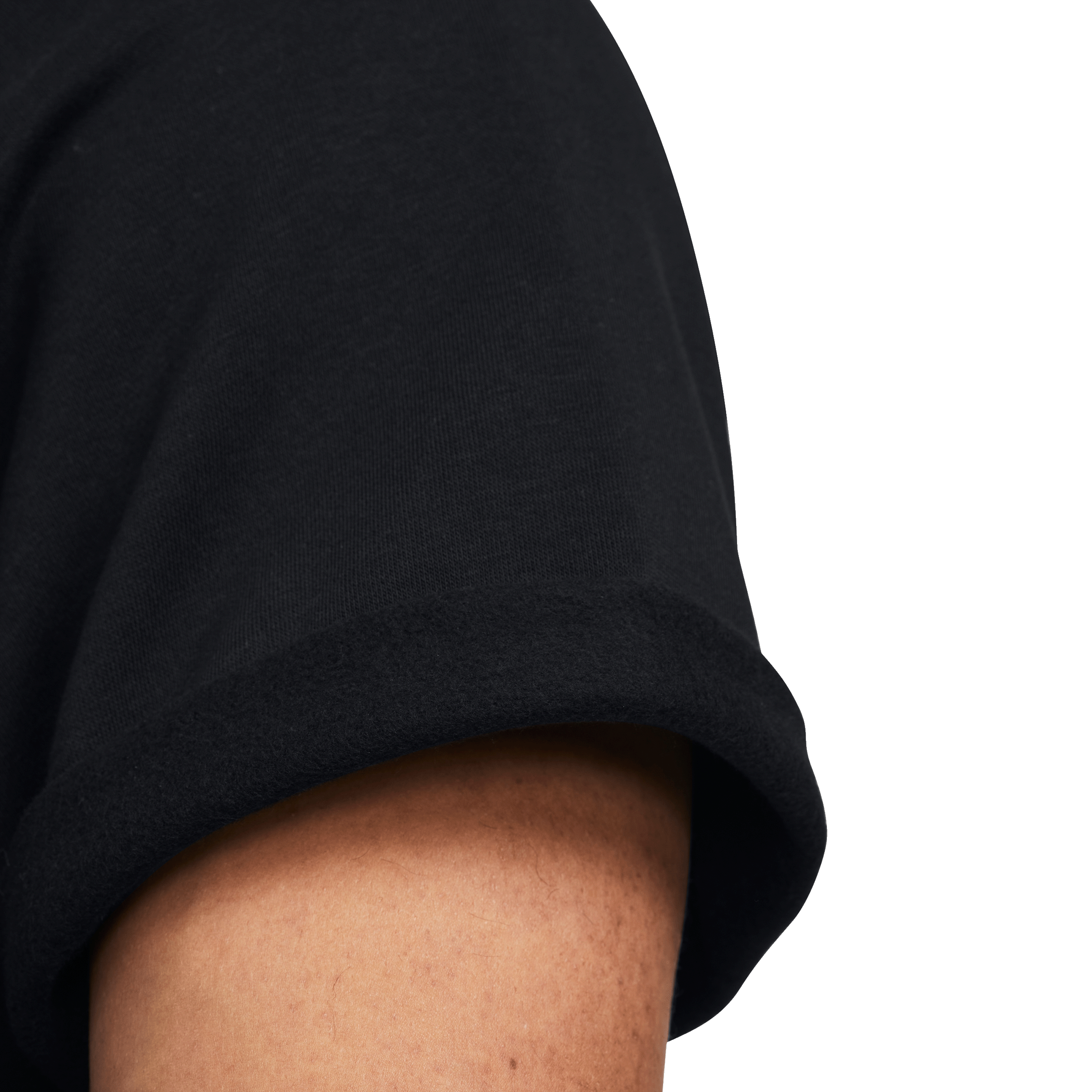 Under-Armour-Rival-Fleece-Short-Sleeve-Hoodie---Men-s-Black---White