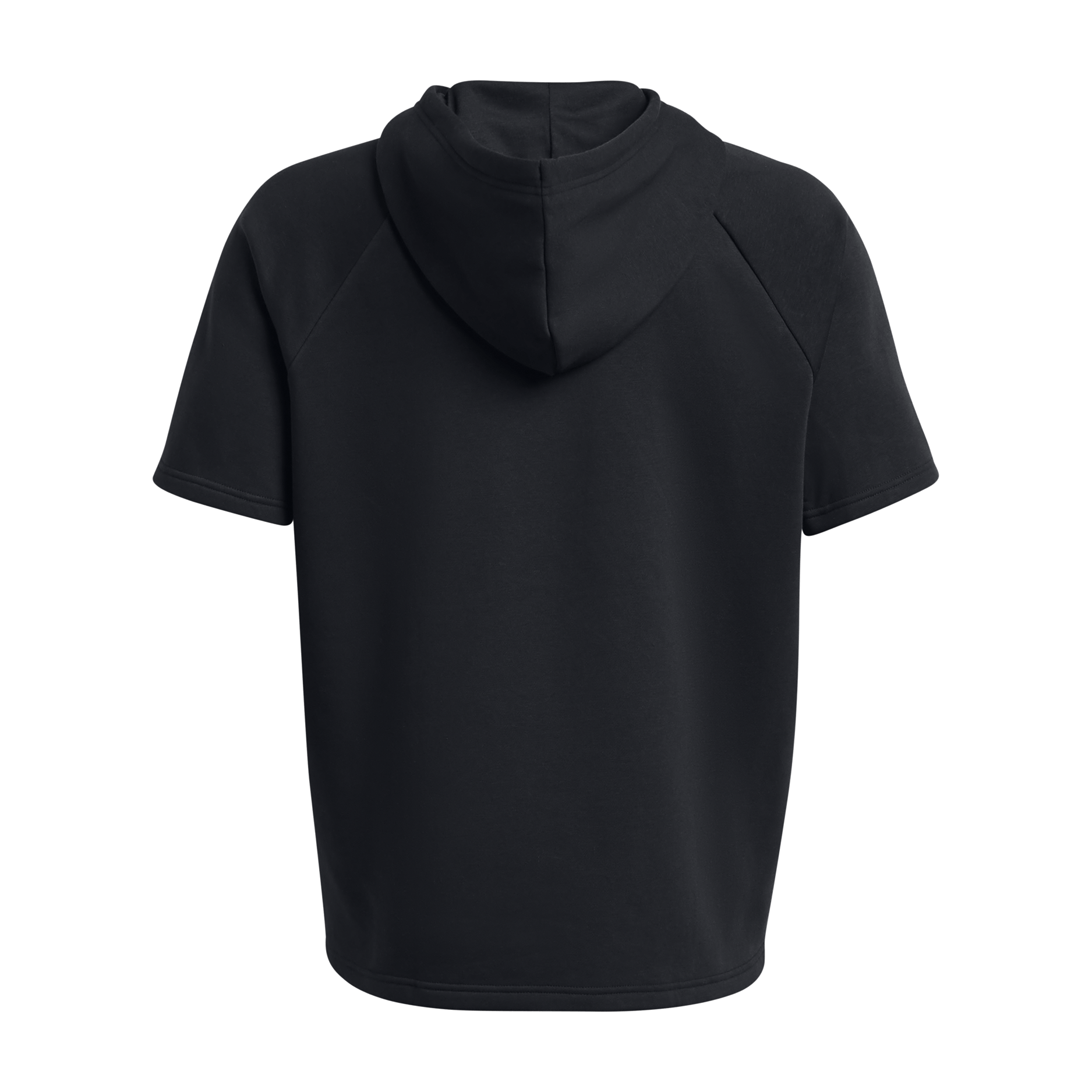 Under-Armour-Rival-Fleece-Short-Sleeve-Hoodie---Men-s-Black---White