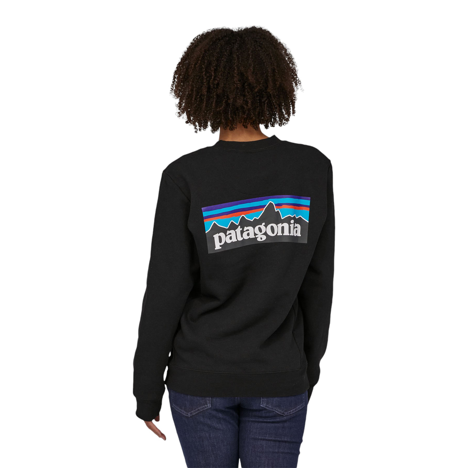 Patagonia-P-6-Logo-Uprisal-Crew-Sweatshirt-Black