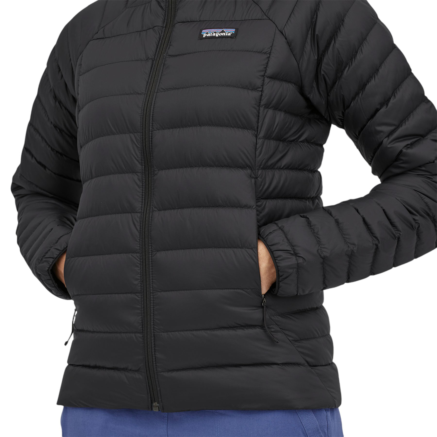 Patagonia womens black puffer jacket hotsell